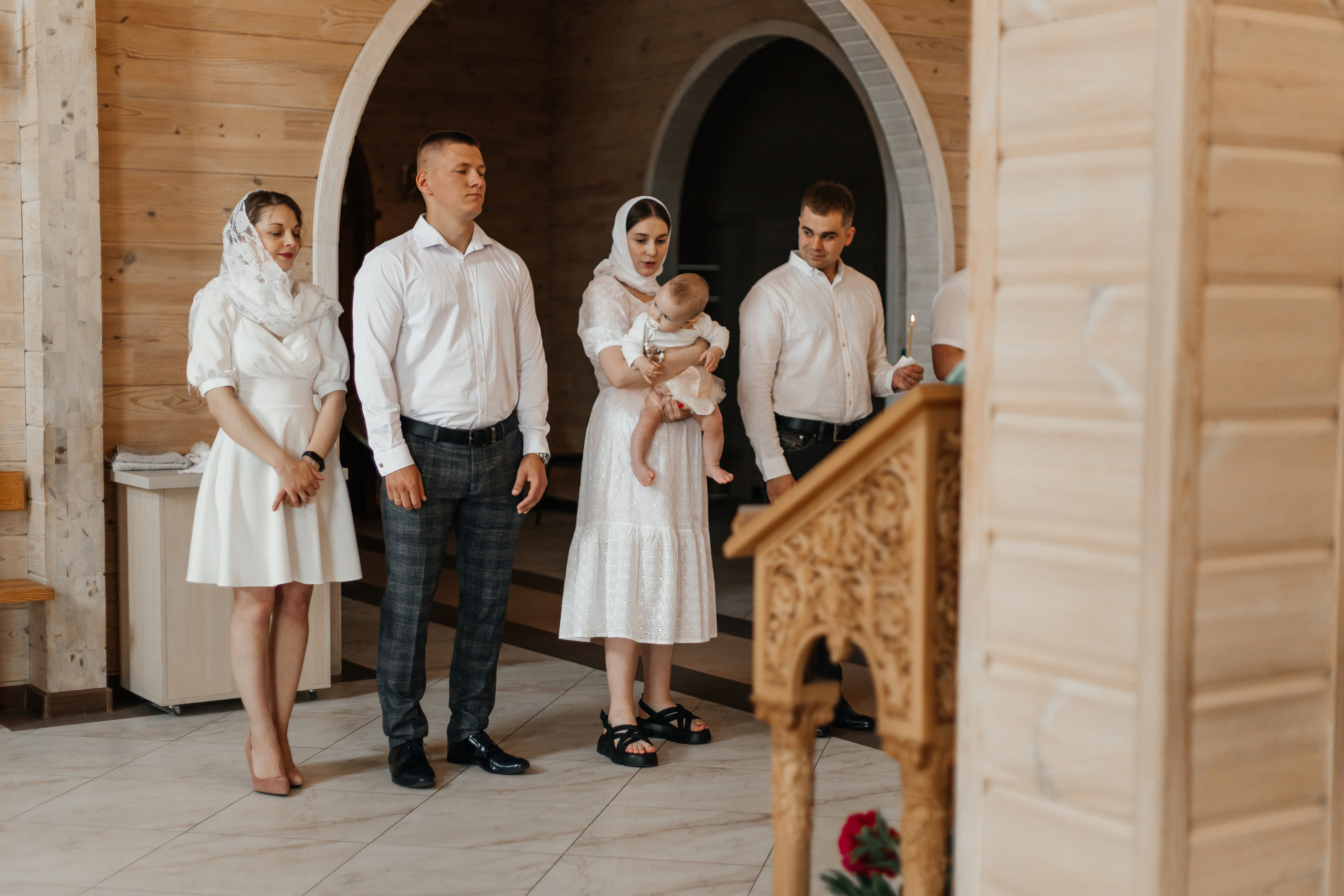 Крещение Василисы. Фотограф Солигорск