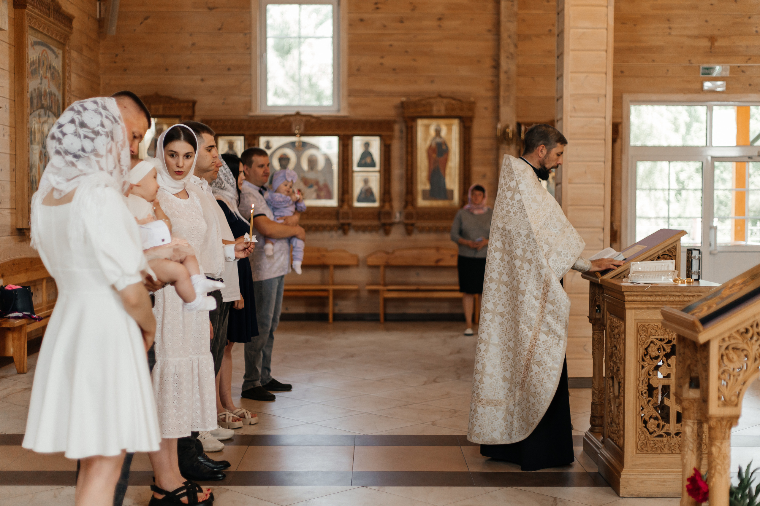 Крещение Василисы. Фотограф Солигорск