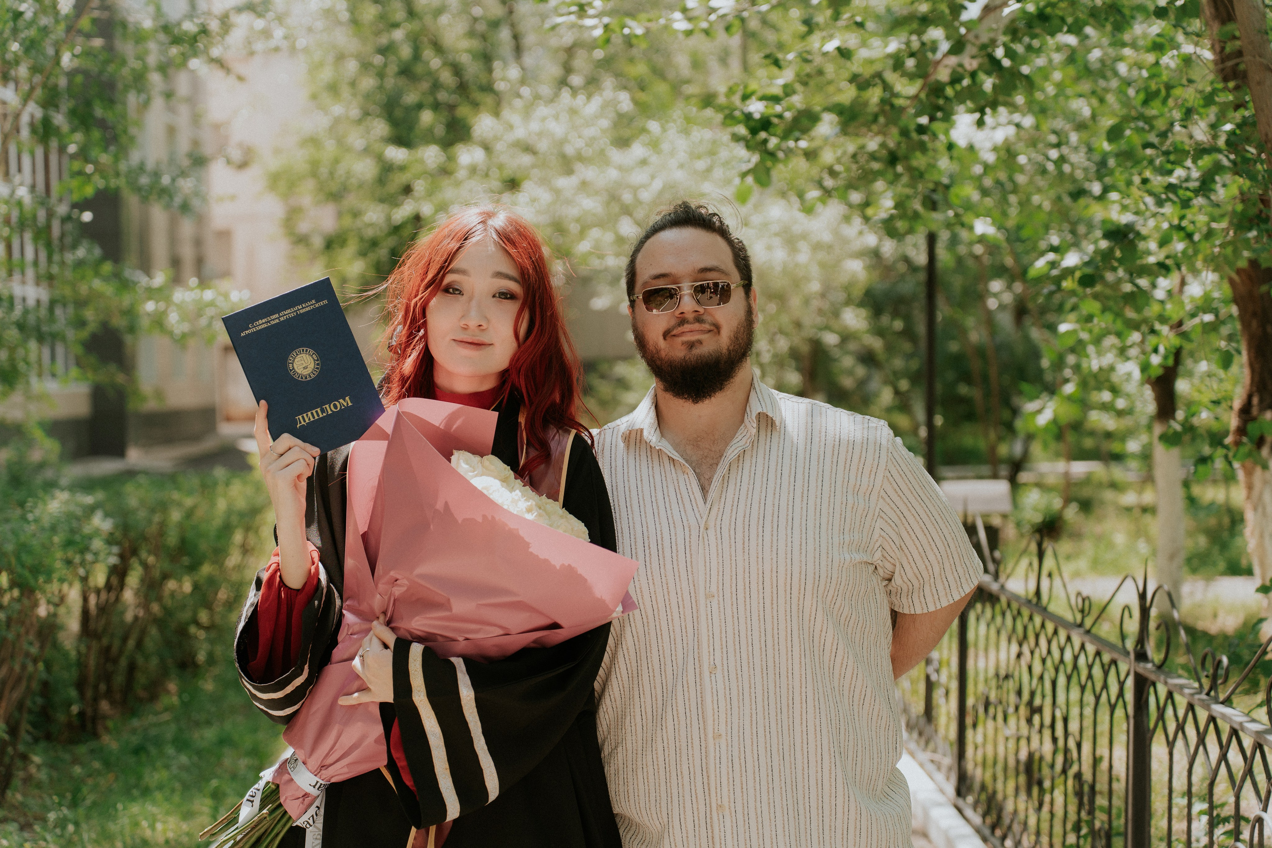 Выпускной Аграрный унивеситет. Крис Богомазова