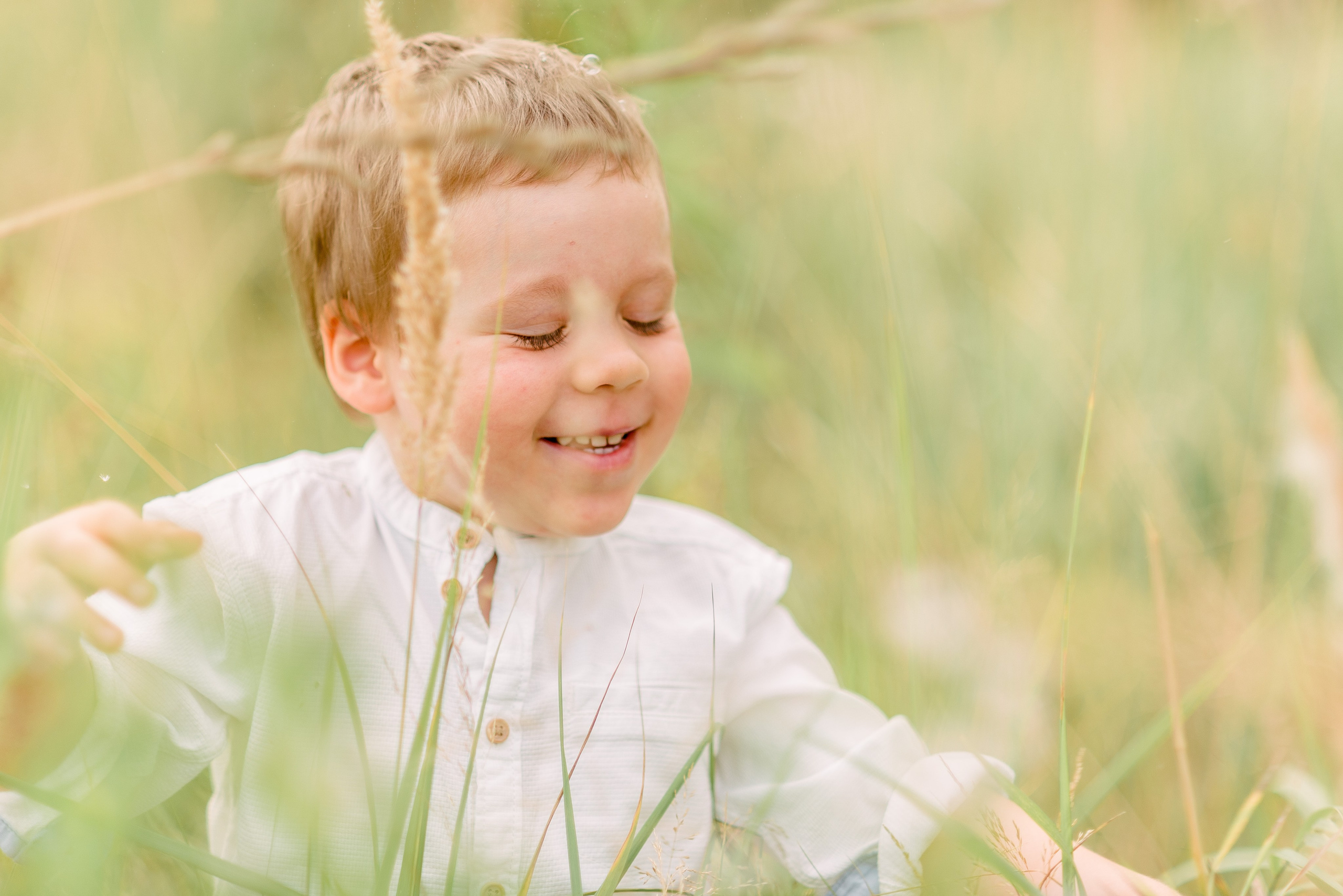 В поле. Фотограф Юлия Попова