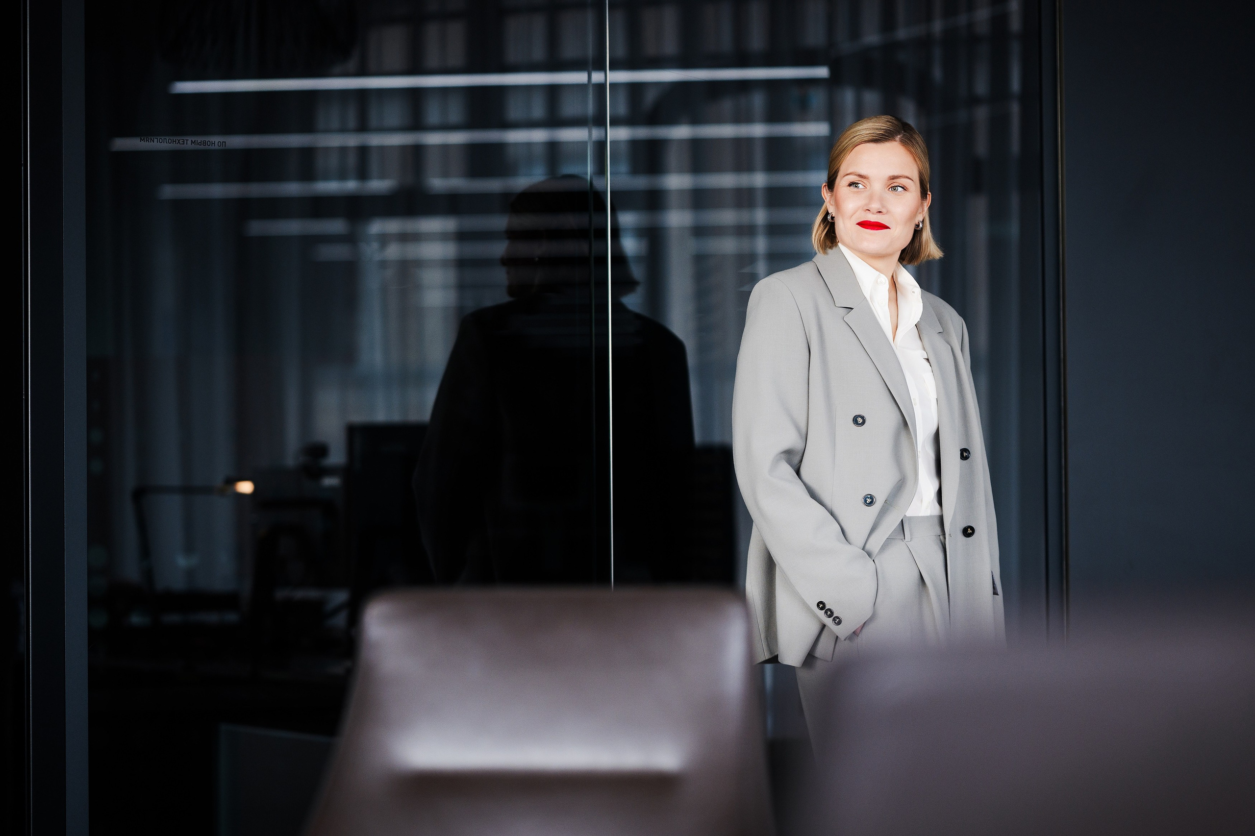 Женский и мужской Деловой портрет в Москва Сити. 