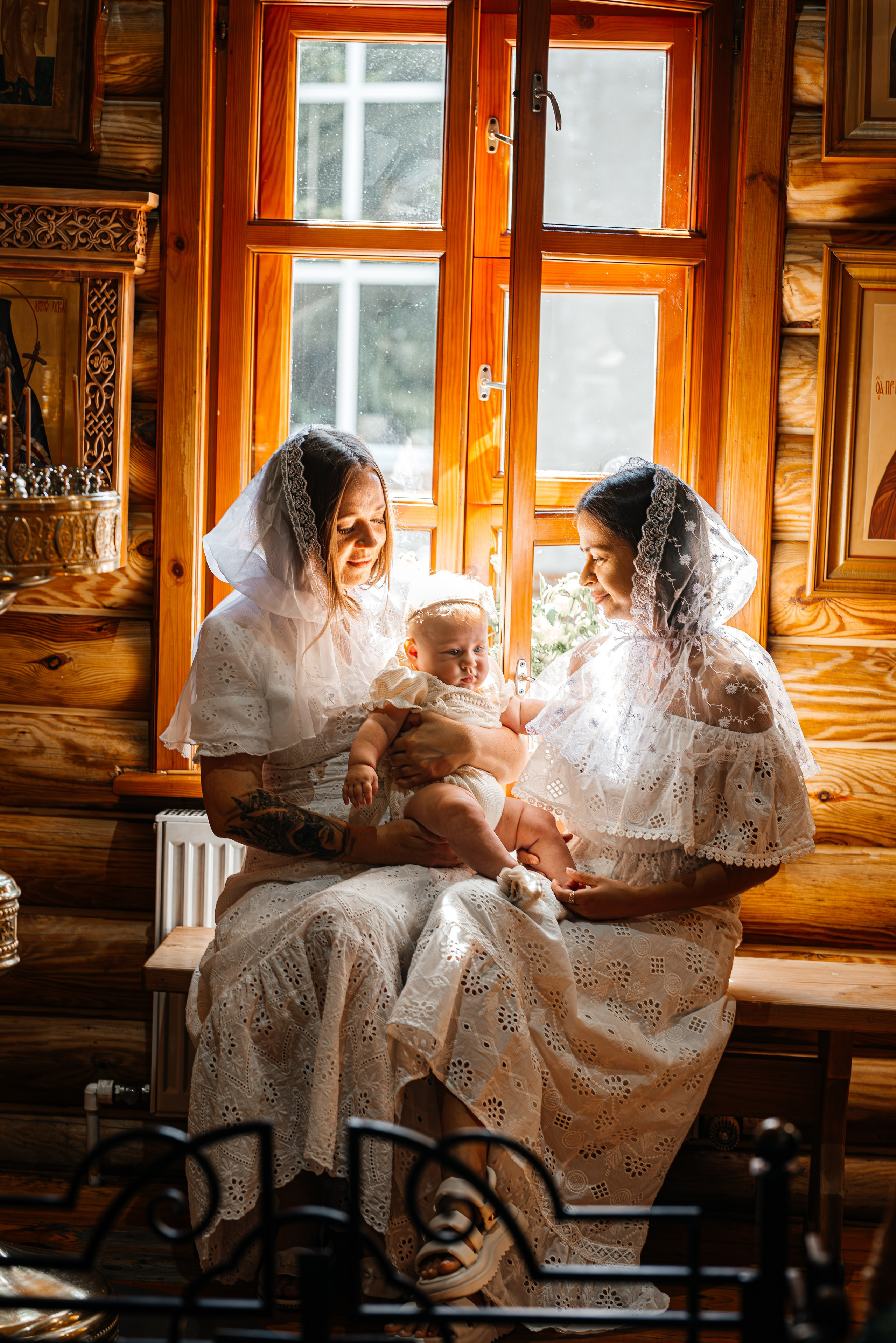 Таинство Крещения Авроры. Фотограф Таинств Крещения и Венчания в г. Курске