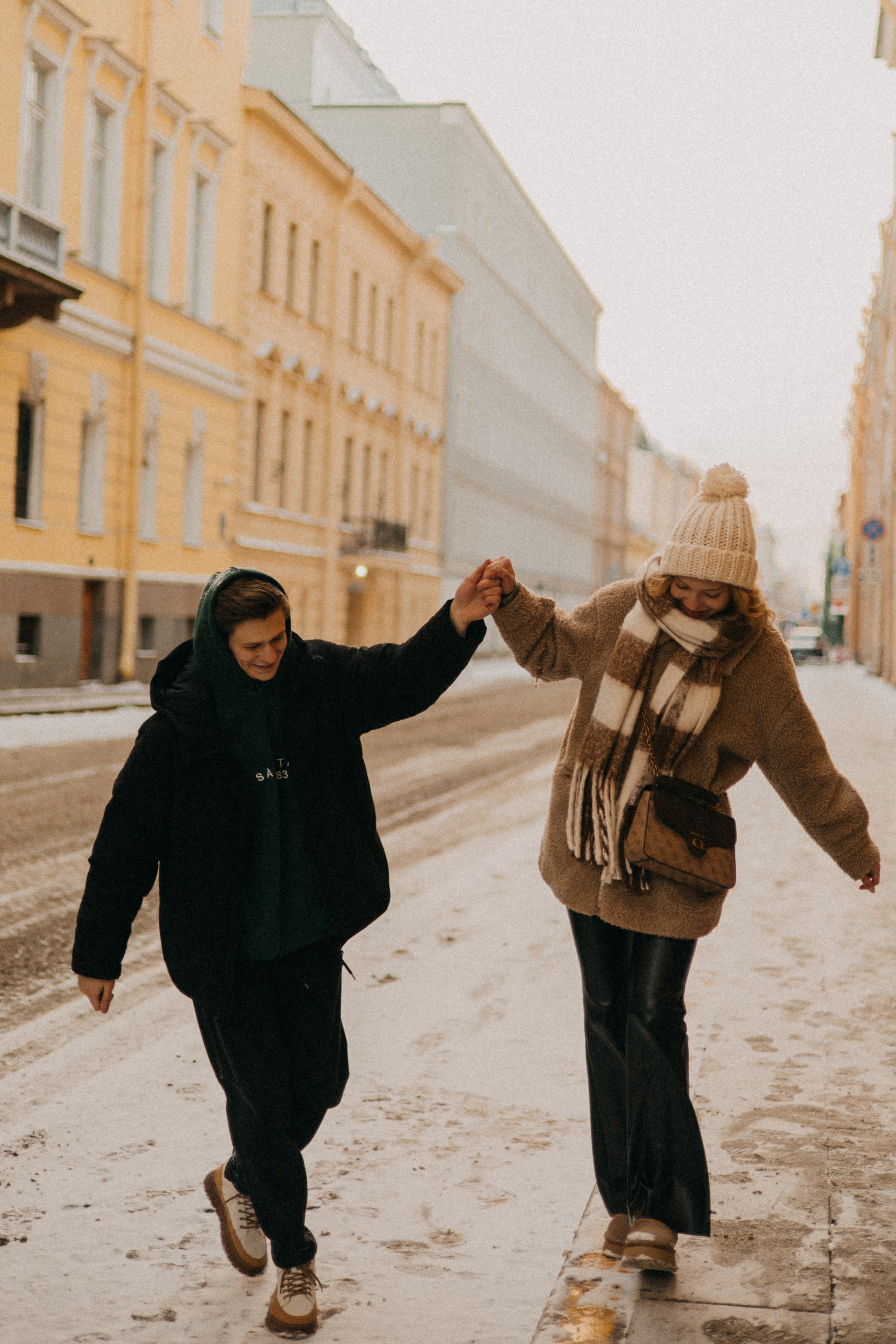 Зима. Любовь. Питер. Фотограф Настя Леонова