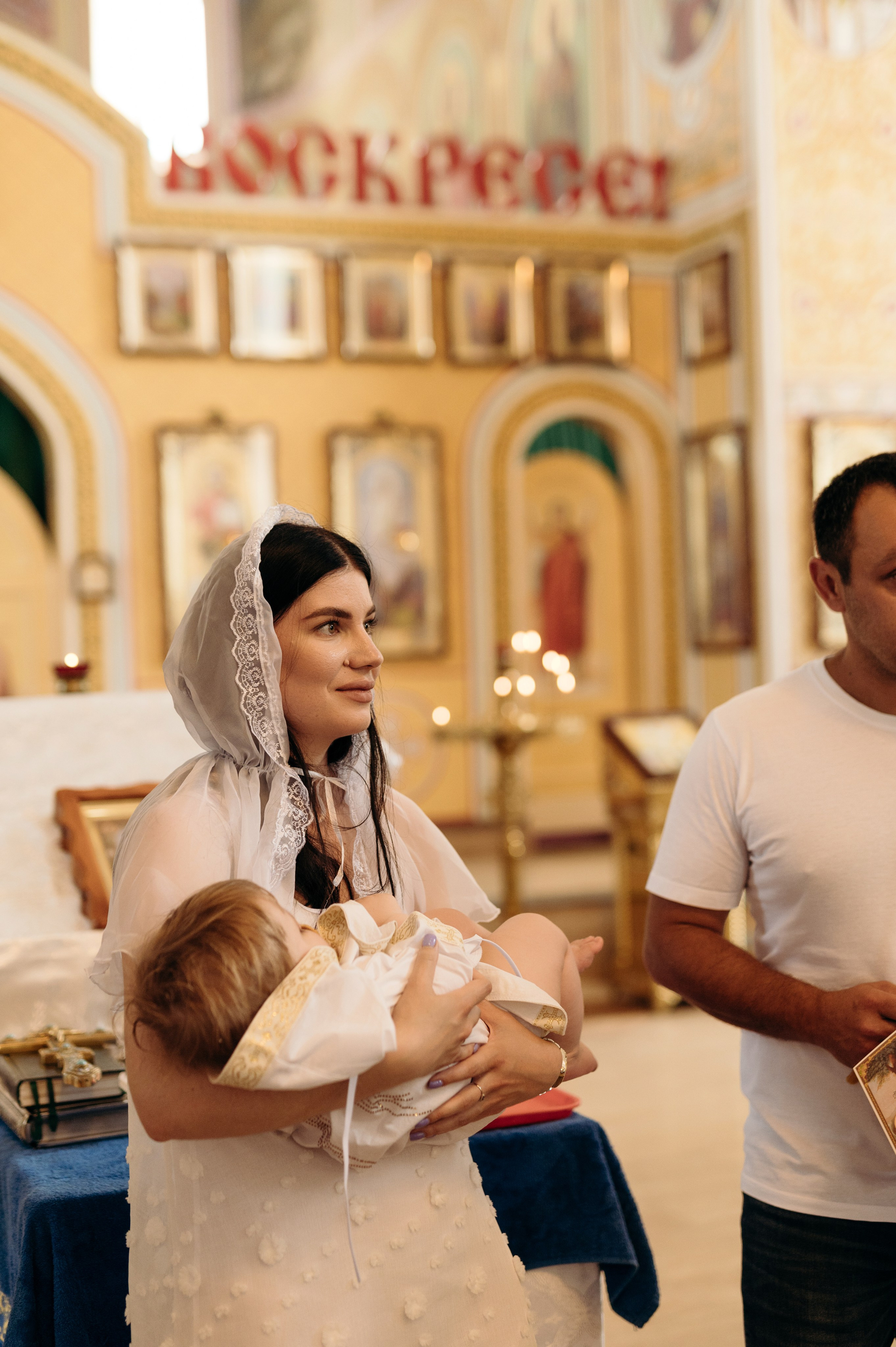 Крещение Давида. Фотограф в Краснодаре Скубицкая Альбина