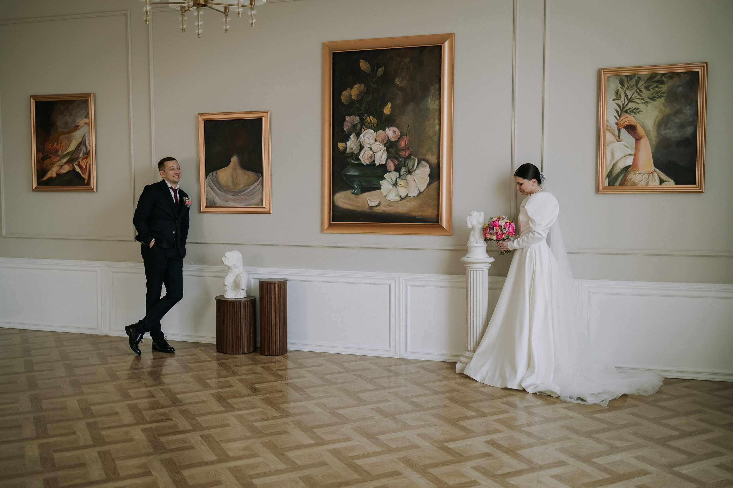 Яна и Святослав. Свадебный день. Свадебная фотография. Арина Рубах