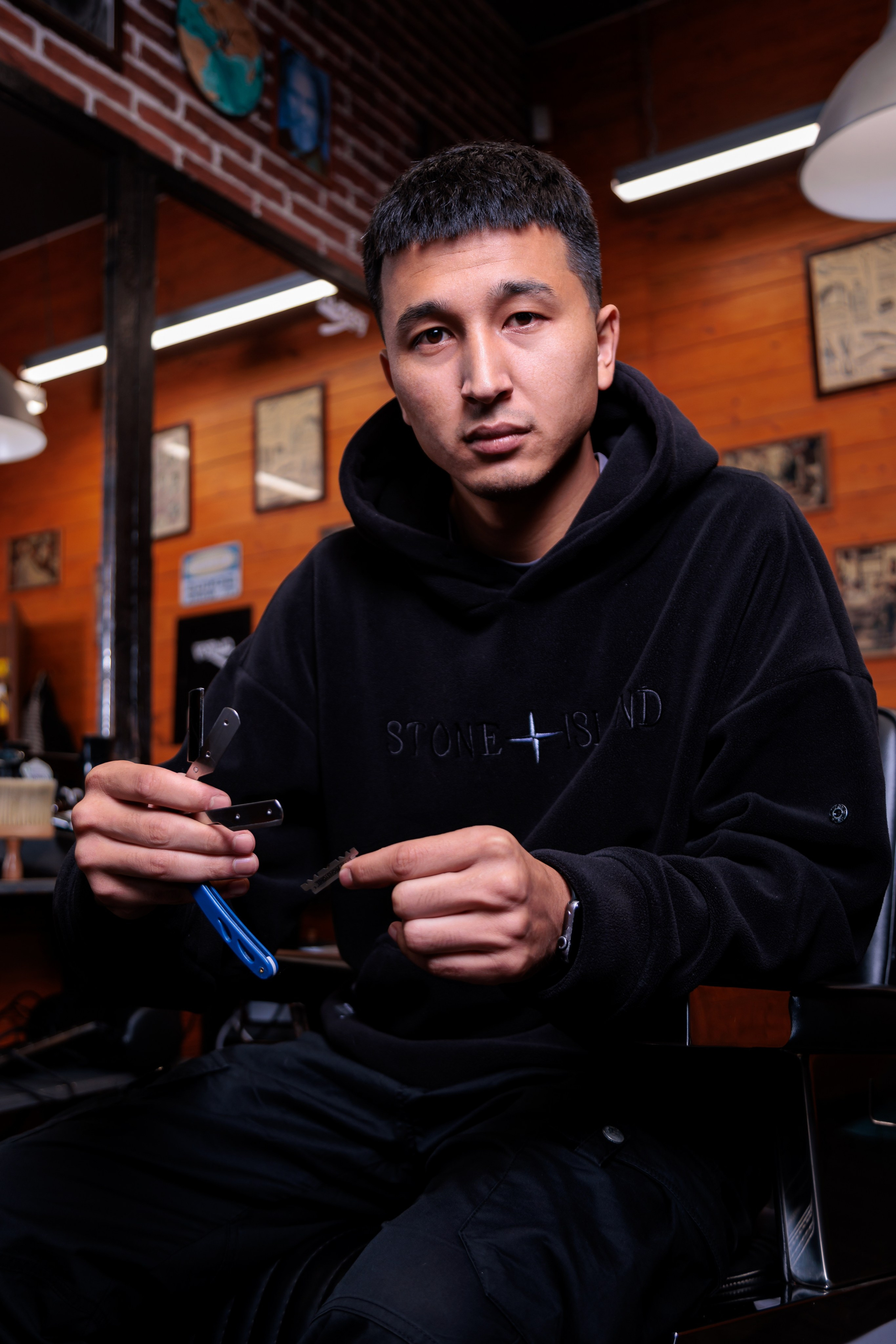 Барбершоп OldBoy. Фотограф Антон Клейнос, Владивосток