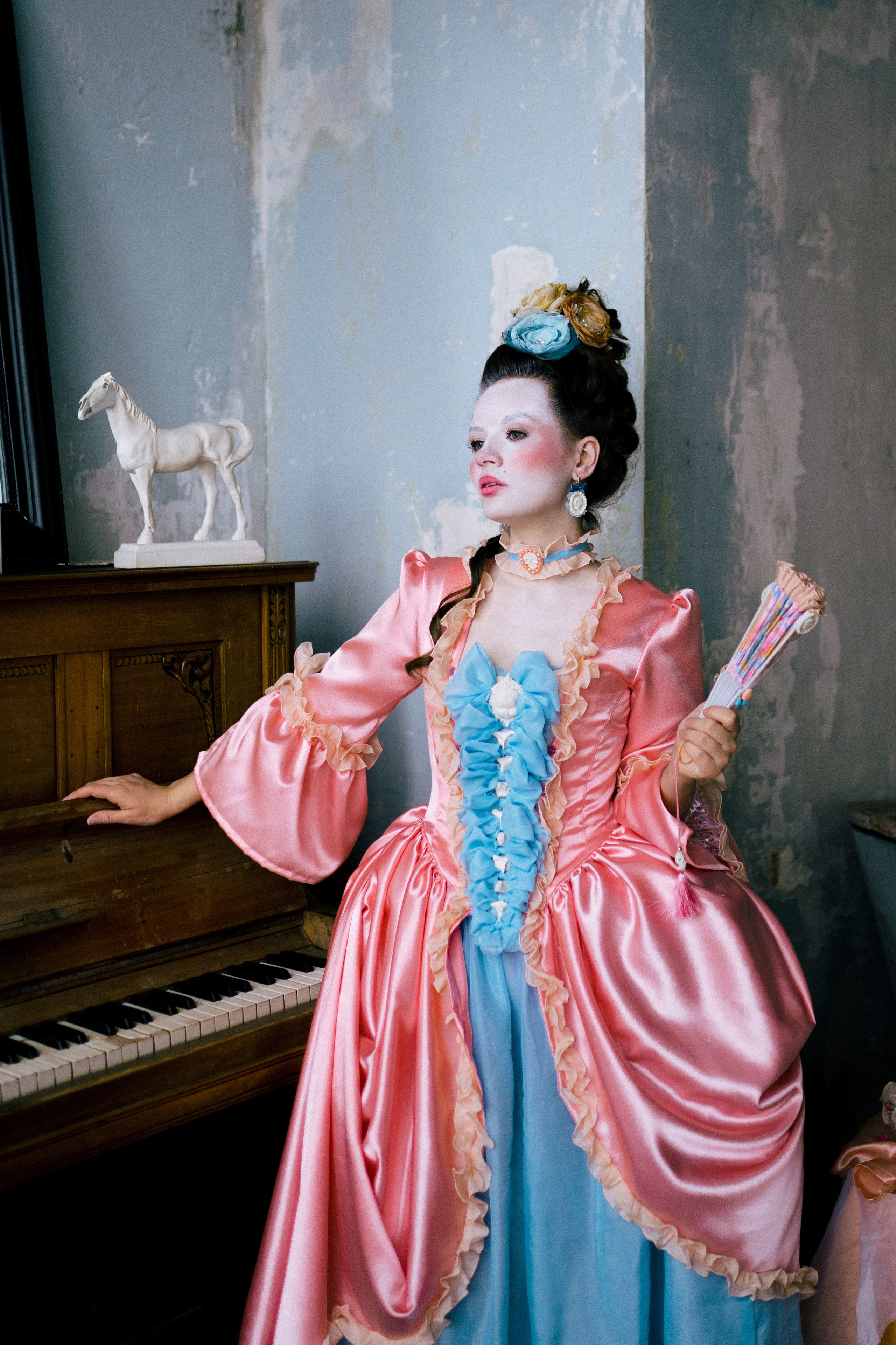 Творческая фотосессия в дарк-рококо стиле. Фотограф в Самаре Иван Булатов