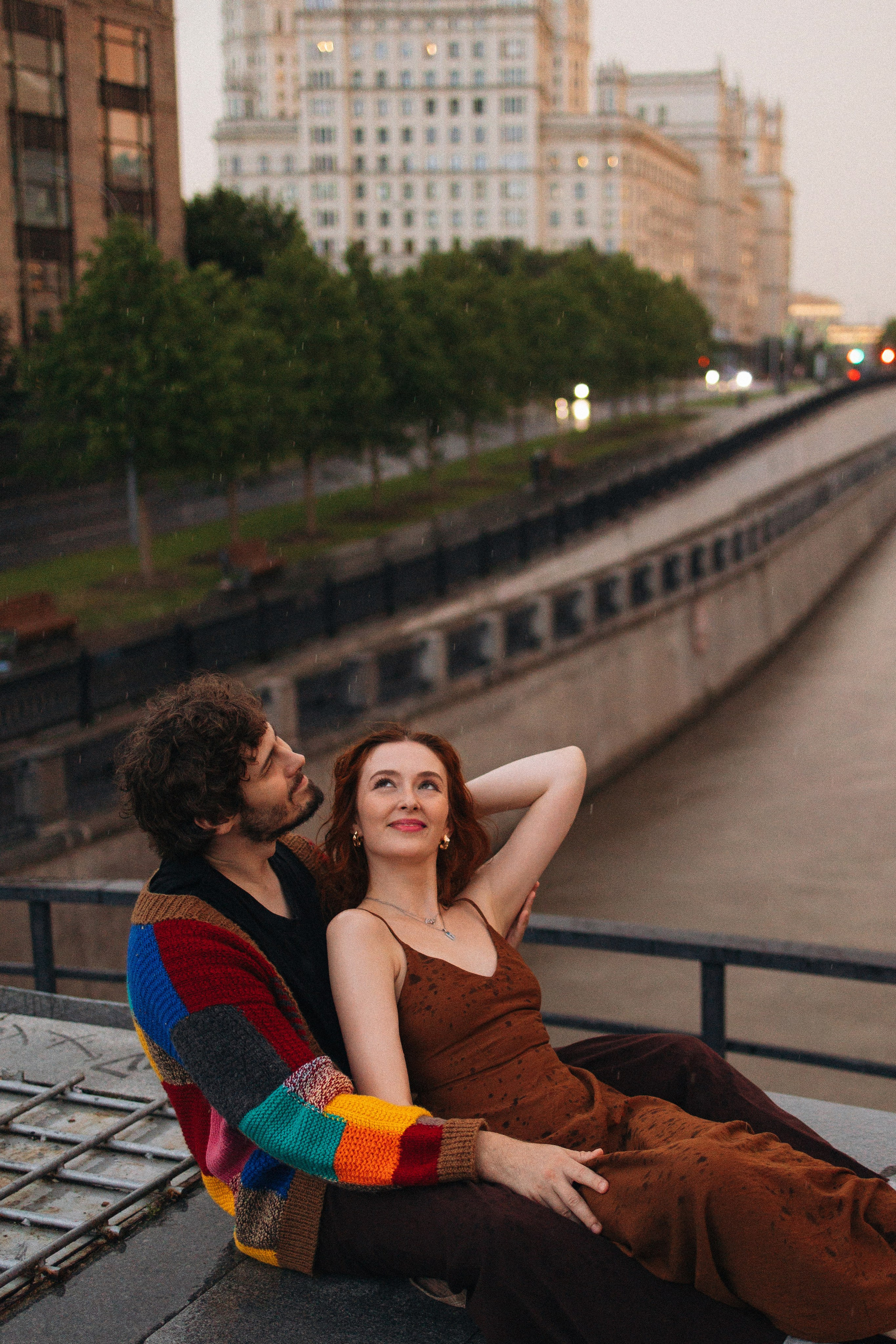 Полина и Семён, прогулка по Москве. Семейный фотограф в Москве Марина Петра