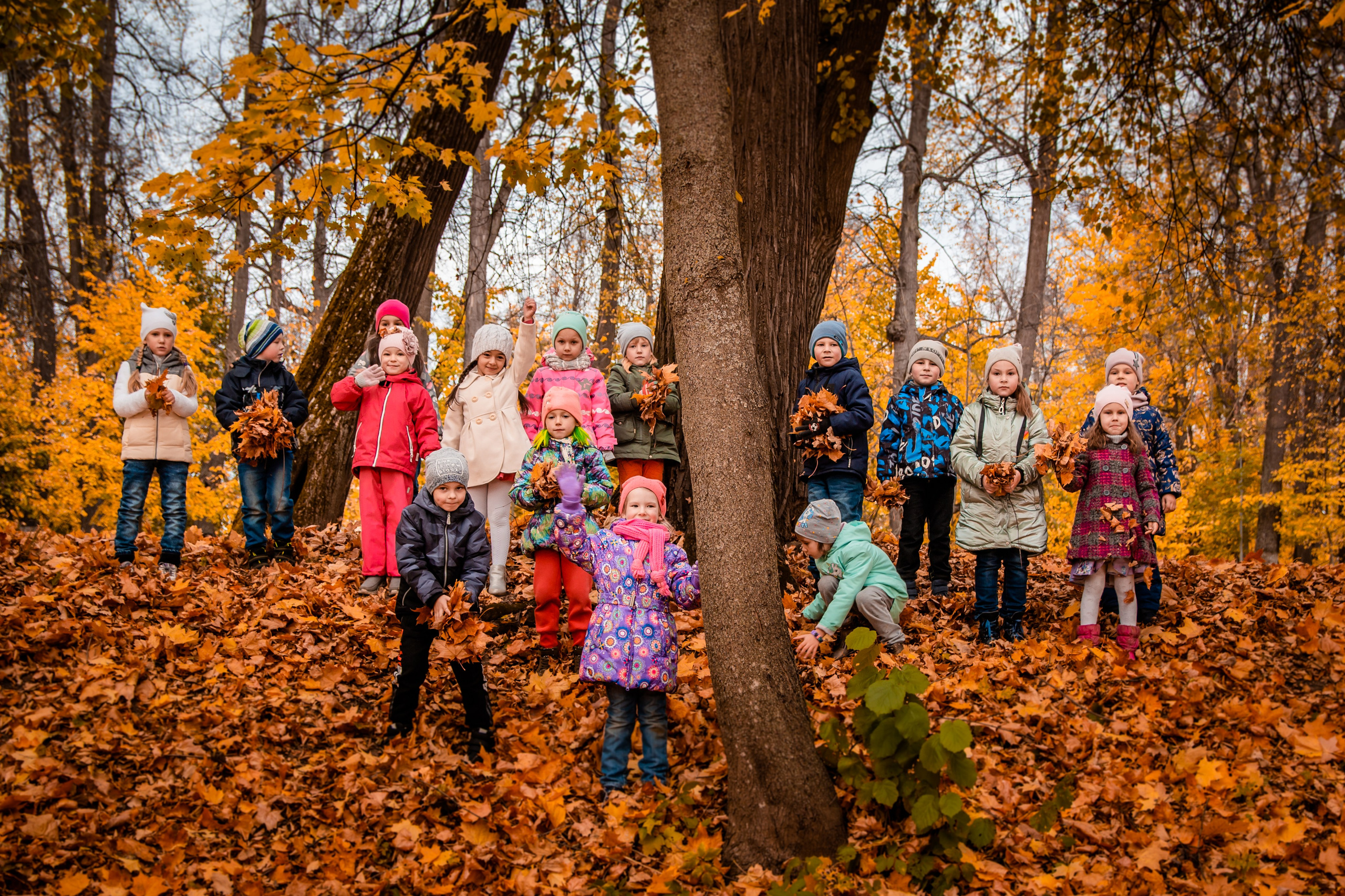 Съемки жизни в детском саду. Выпускные альбомы в Обнинске