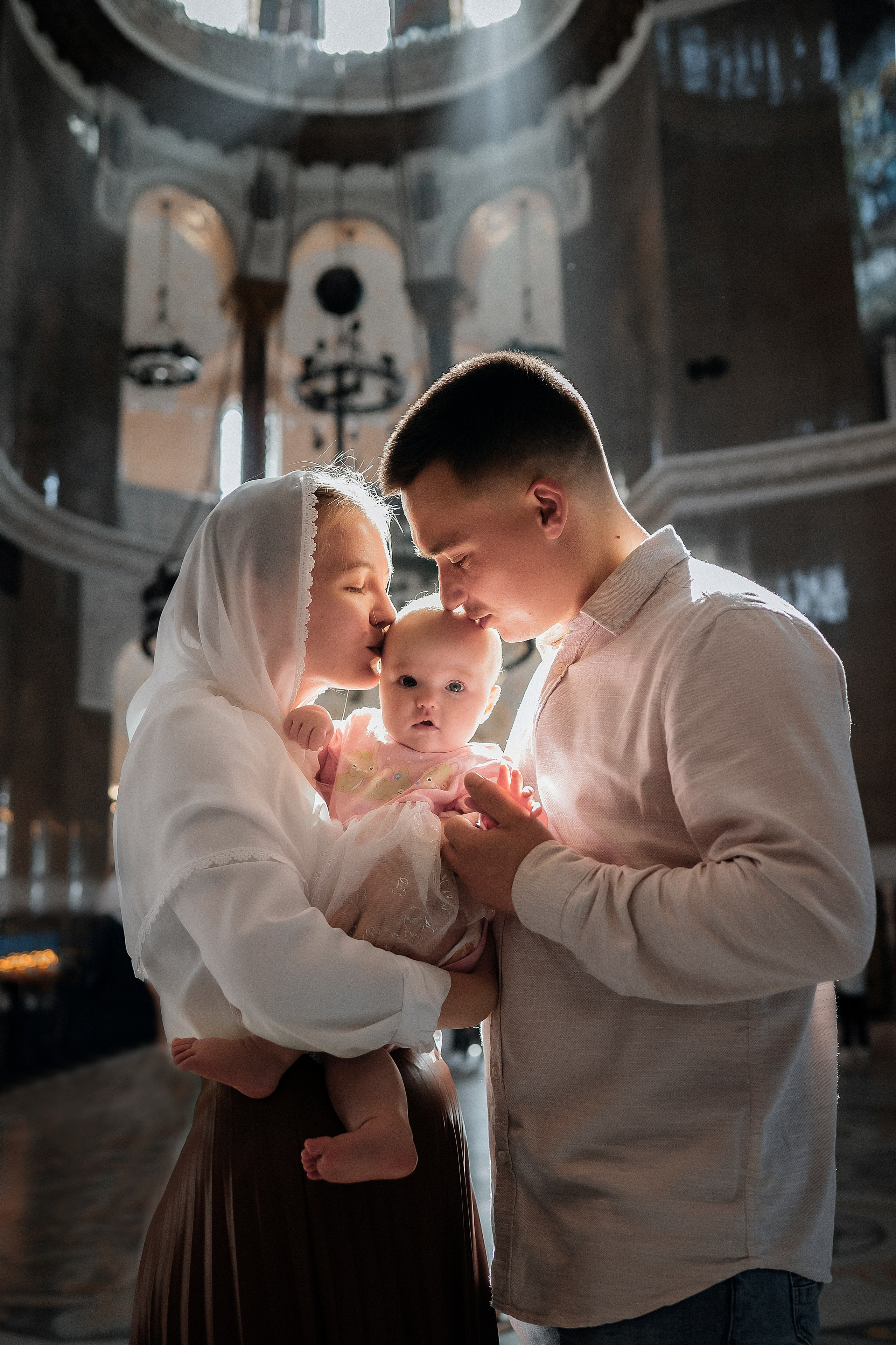 фотосъемка крещения в морском соборе
