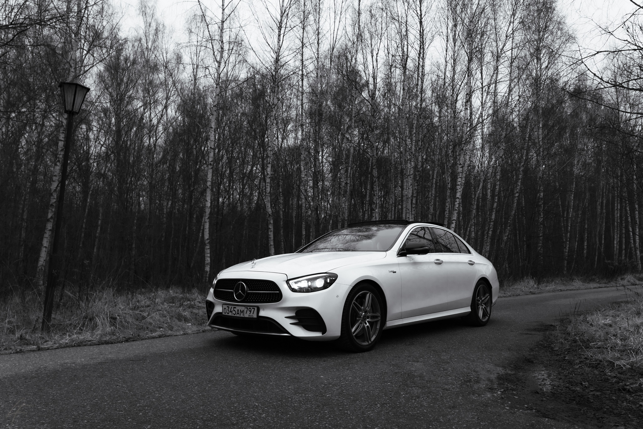 Mercedes-Benz E 350 фотосет Тульская область Заокский район Поленово Москва Серпухов фотограф Фирстова Лиза 