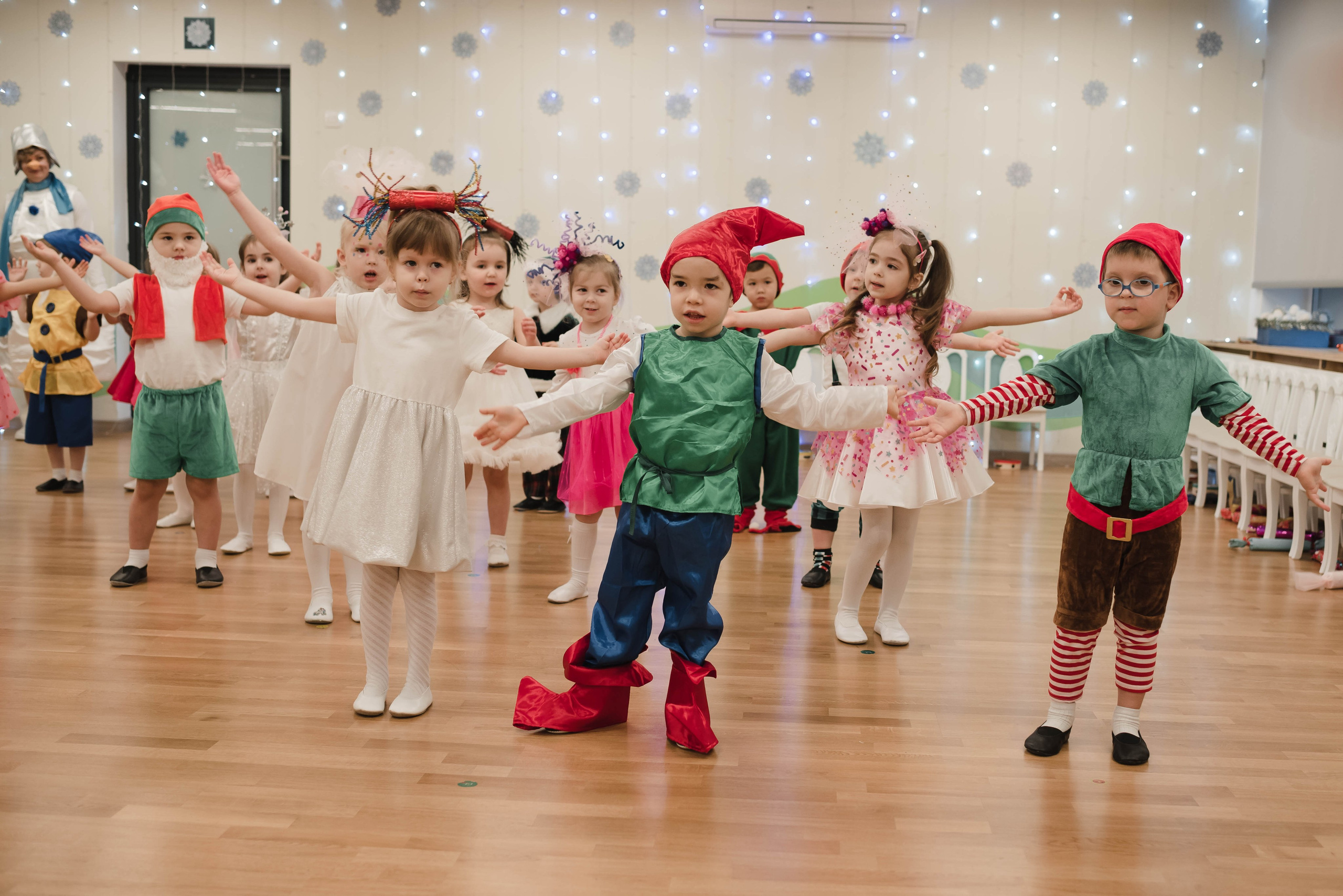 Детский садик Новый год. Фотограф в Москве новорожденные свадьбы семьи Дарья Ларионова