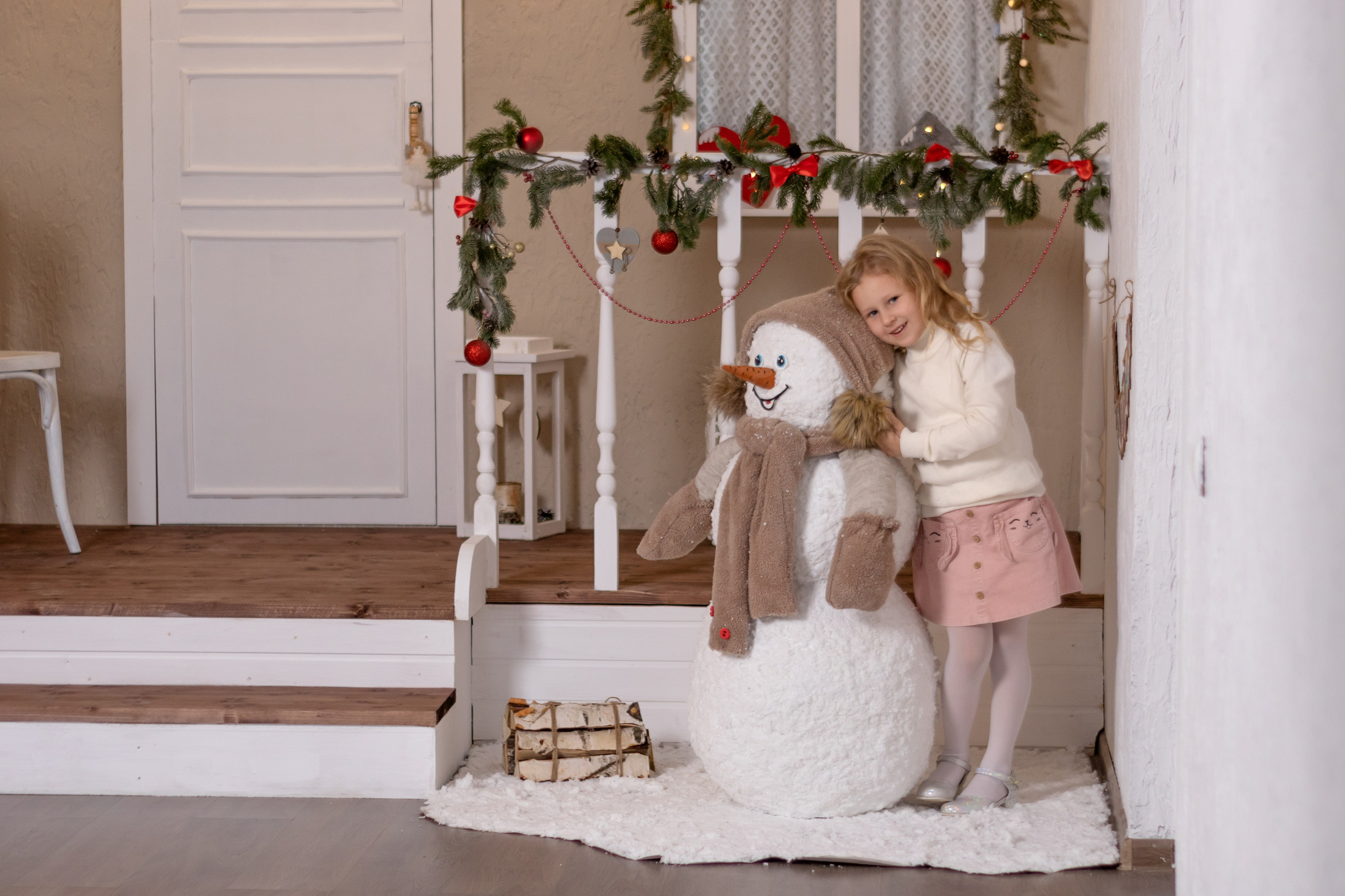 Елизавета и Арина Новогодняя. Детский и семейный фотограф Юлия Полянина