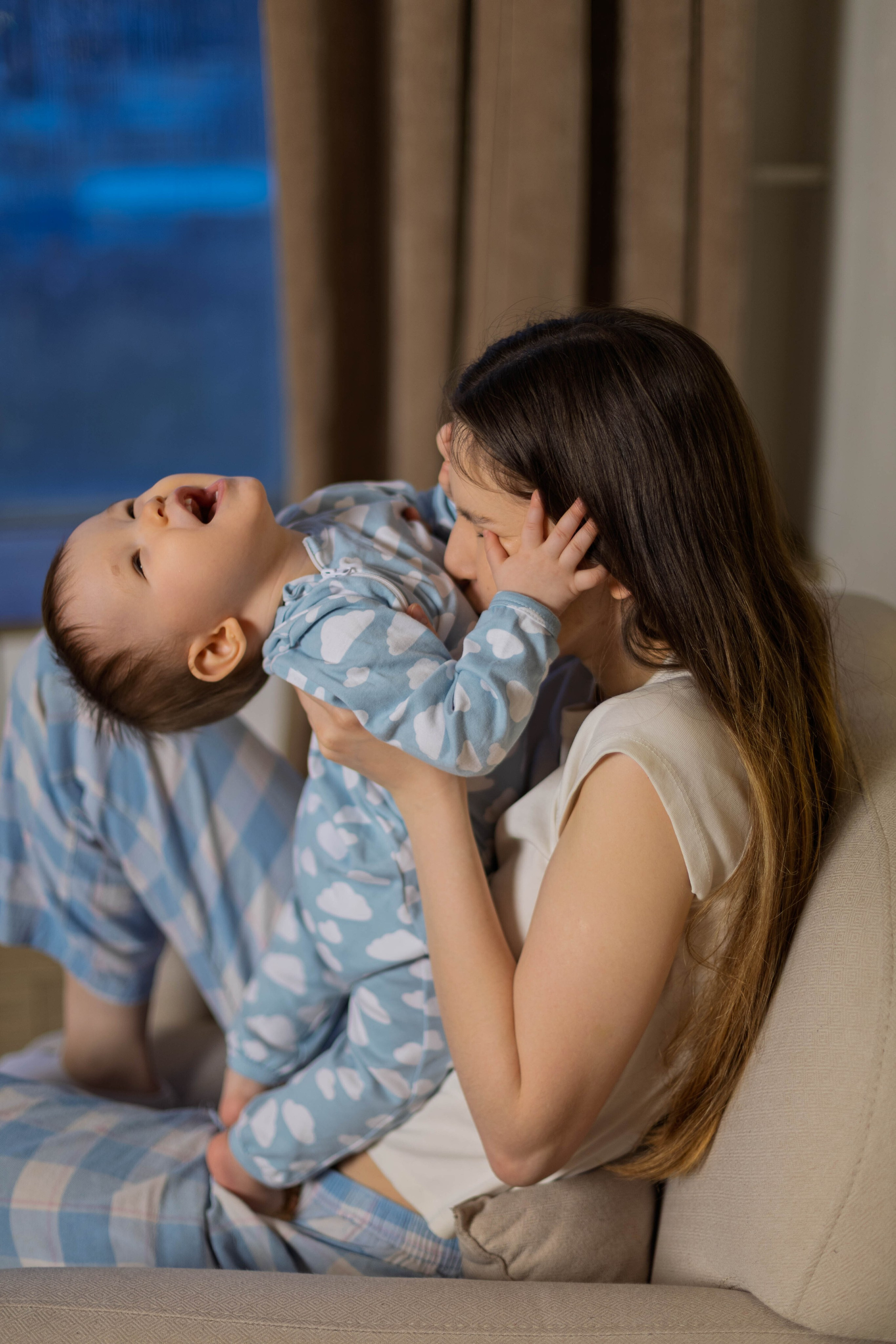 Миша и родители. Семейный фотограф Гульцовская Екатерина