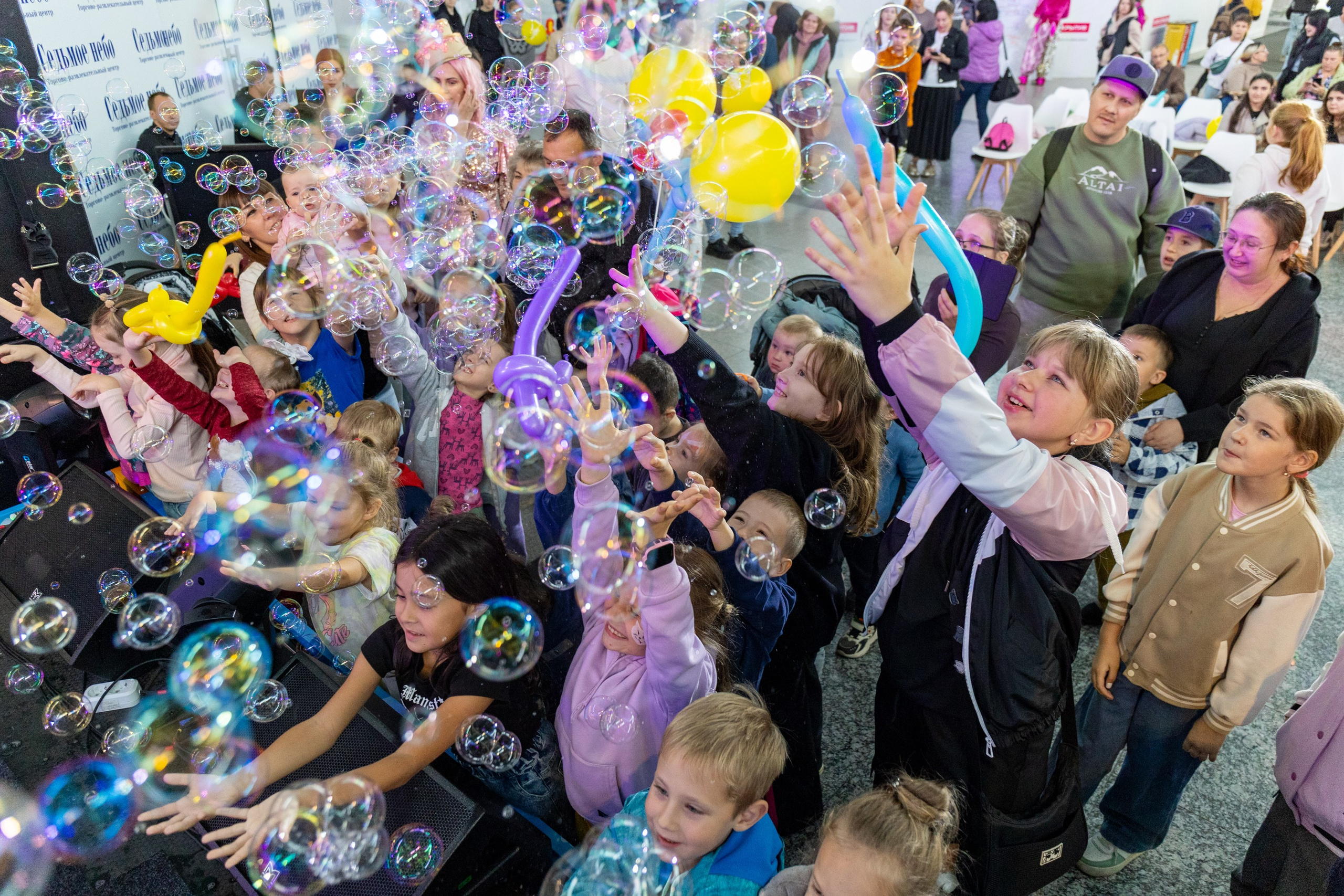 День рождения ТРЦ 7 Небо. Фотограф Нижний Новгород