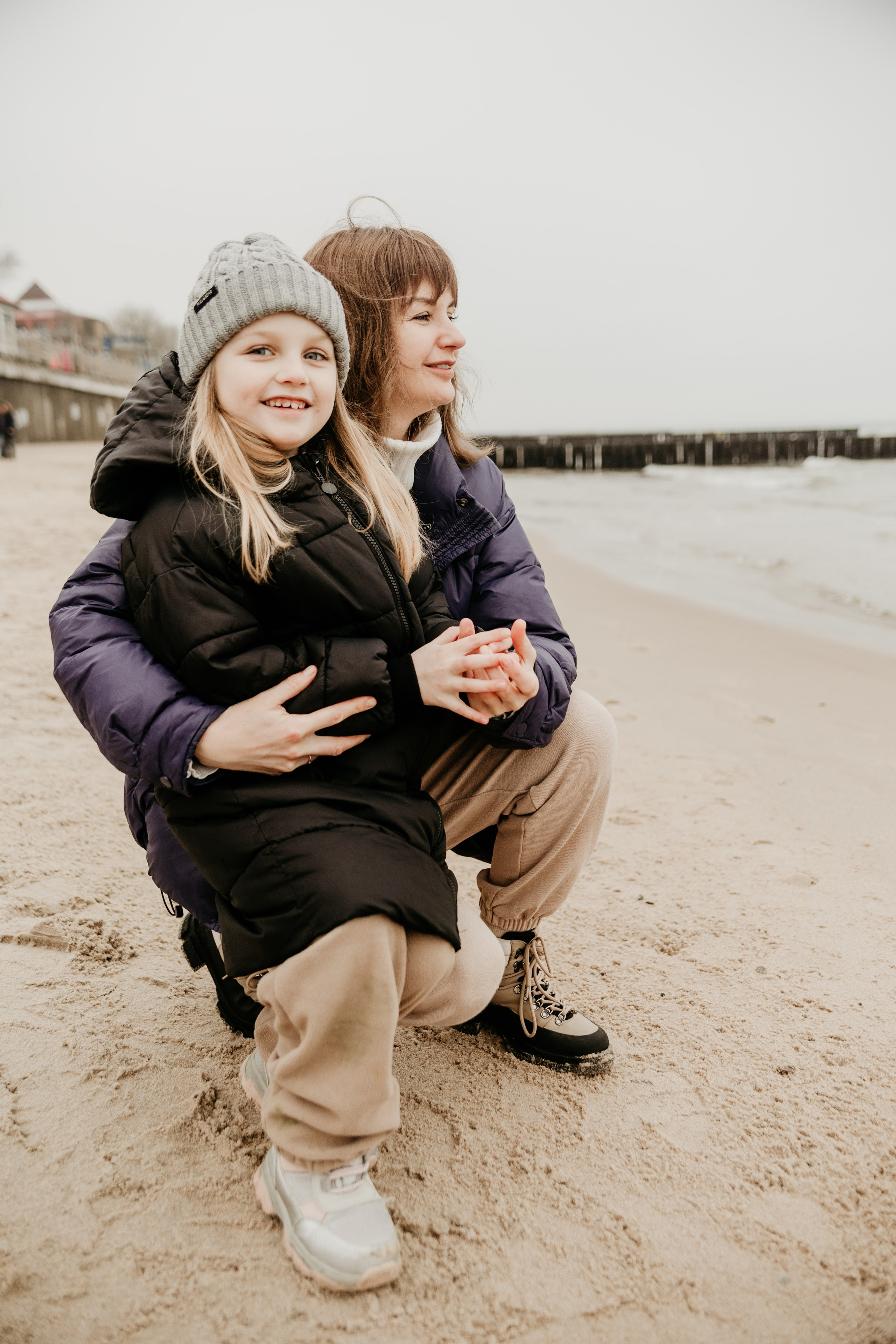 Зимнее Море. Портретный фотограф в Калининграде Алеся Раух