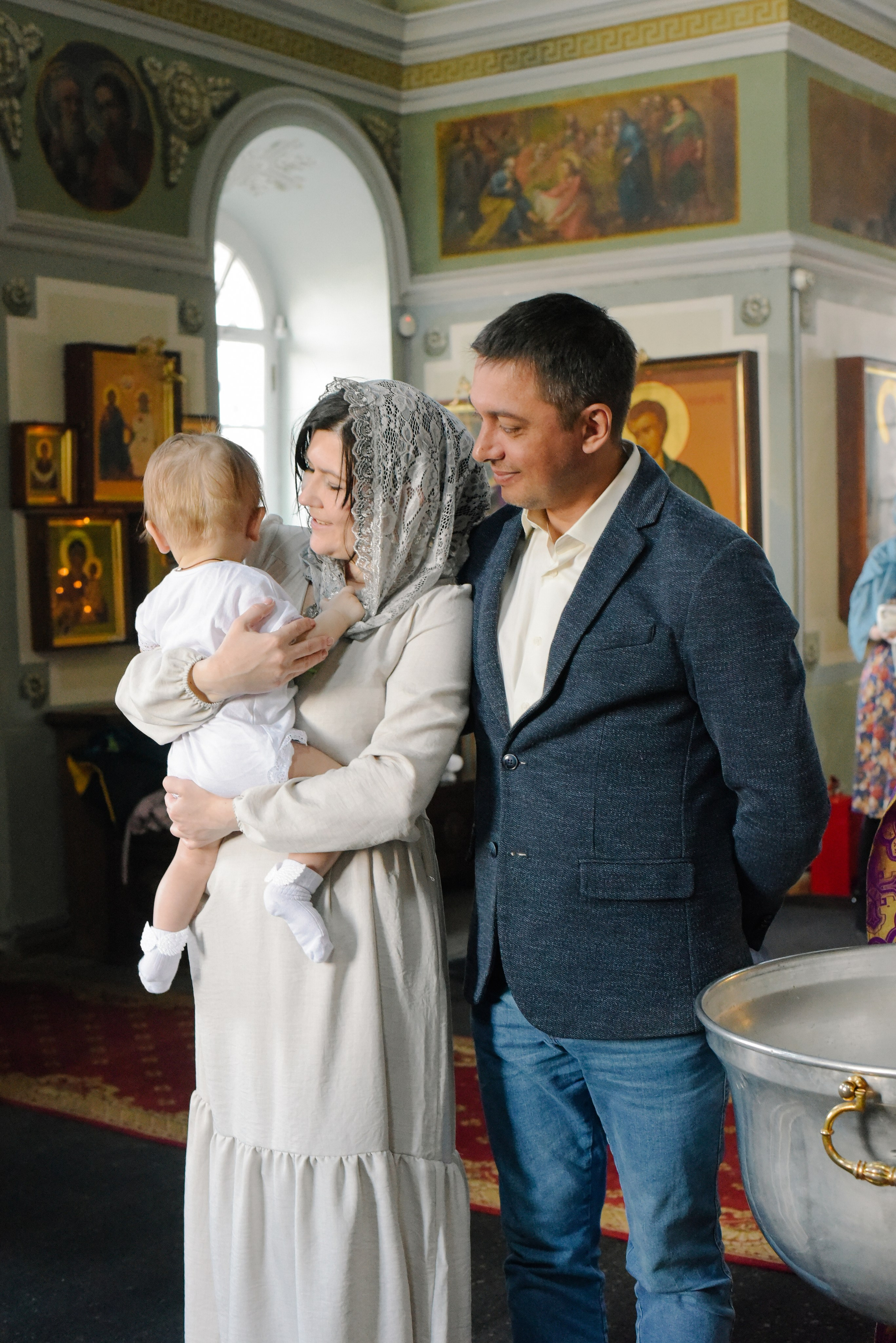 Крещение Алексея. Фотограф Лола Волна, город Москва