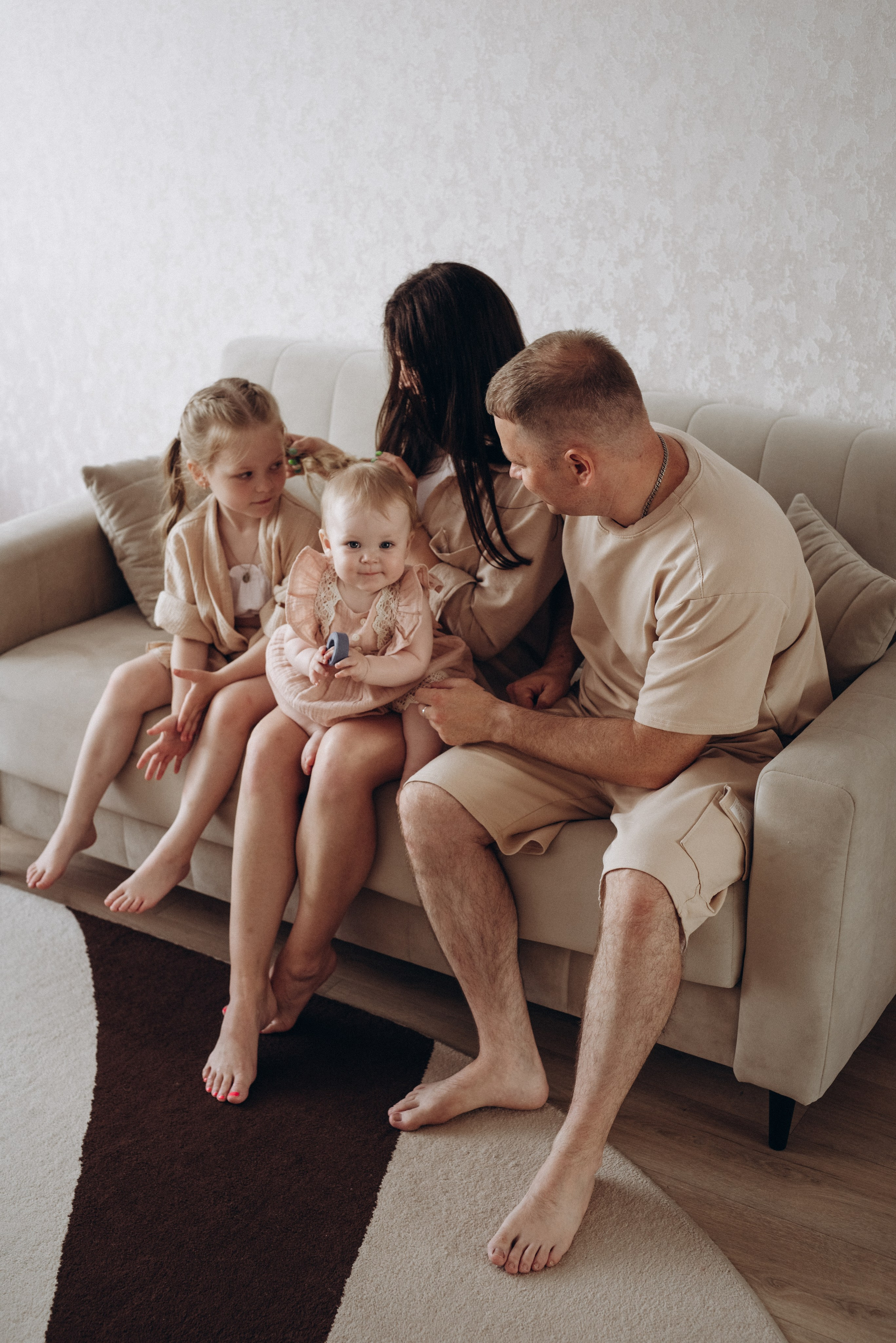 Агата 1 годик. Фотограф новорождённых и семейный фотограф в Иваново Любовь Капранова