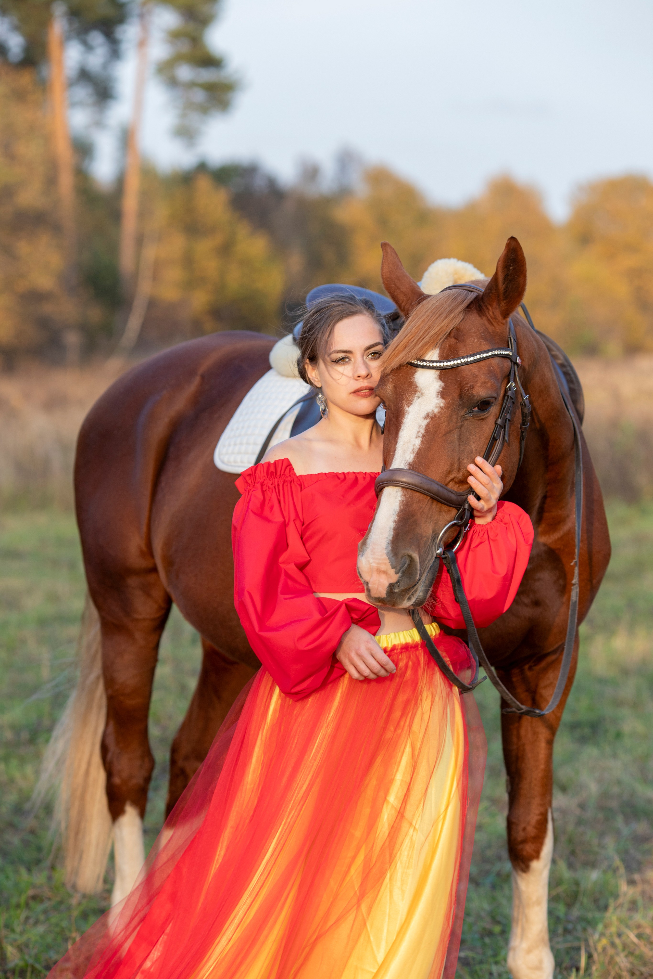 С лошадьми. Фотограф в Москве и в Московской области Сандра