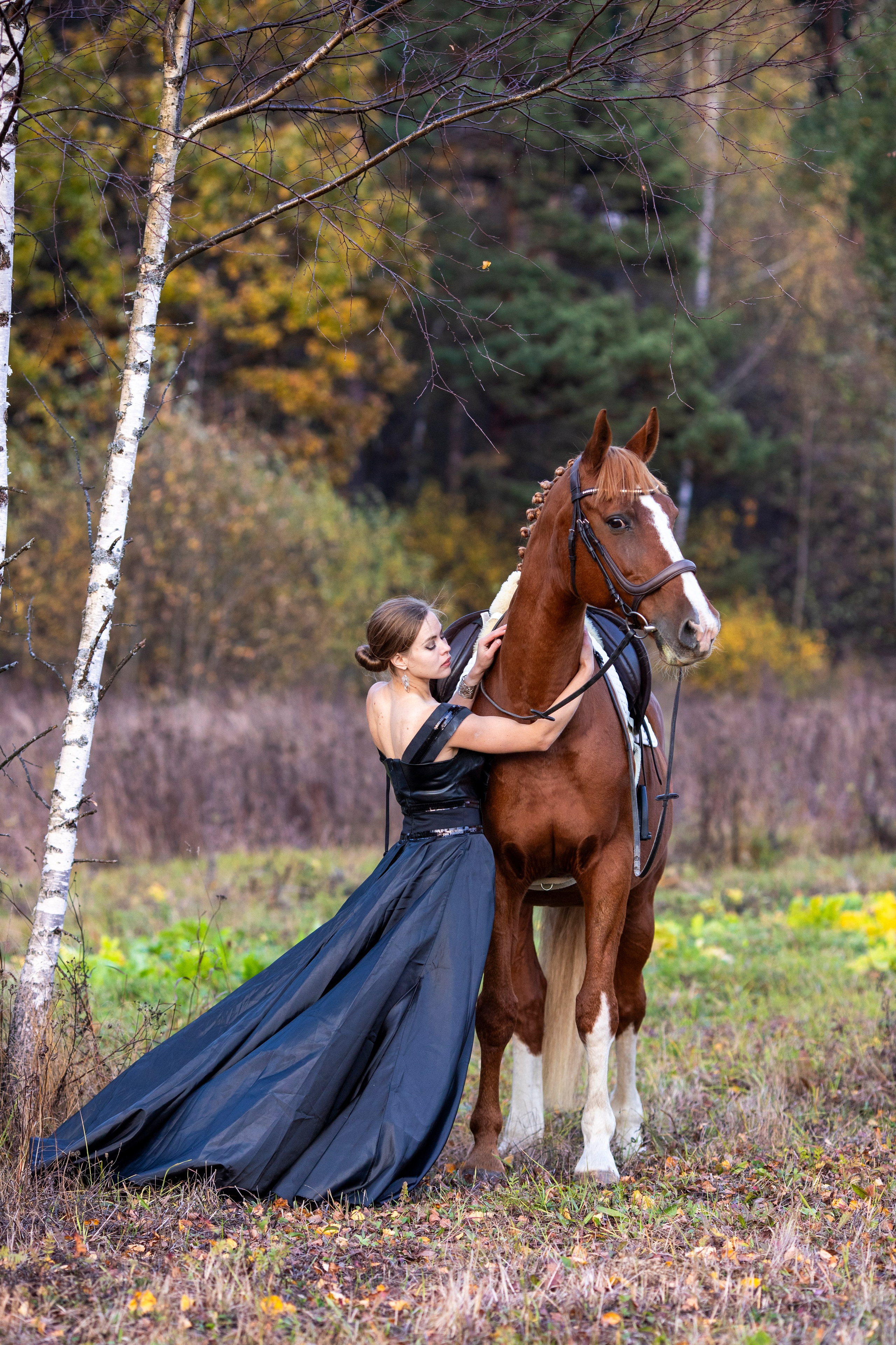 С лошадьми. Фотограф в Москве и в Московской области Сандра