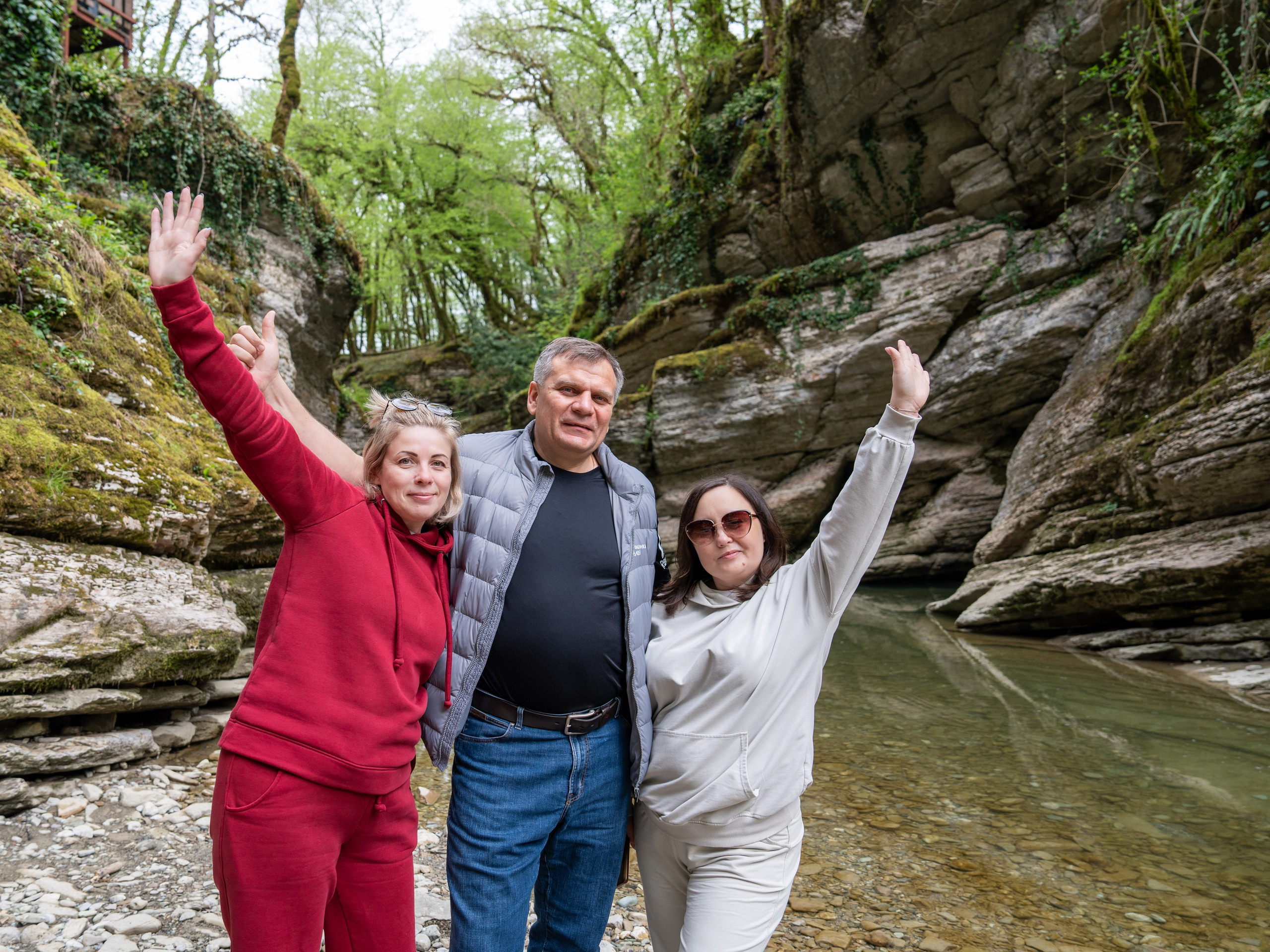 MICE мероприятие — джиппинг на каньон Псахо. Репортажный фотограф в Красной Поляне и Сочи Павлюченко Екатерина