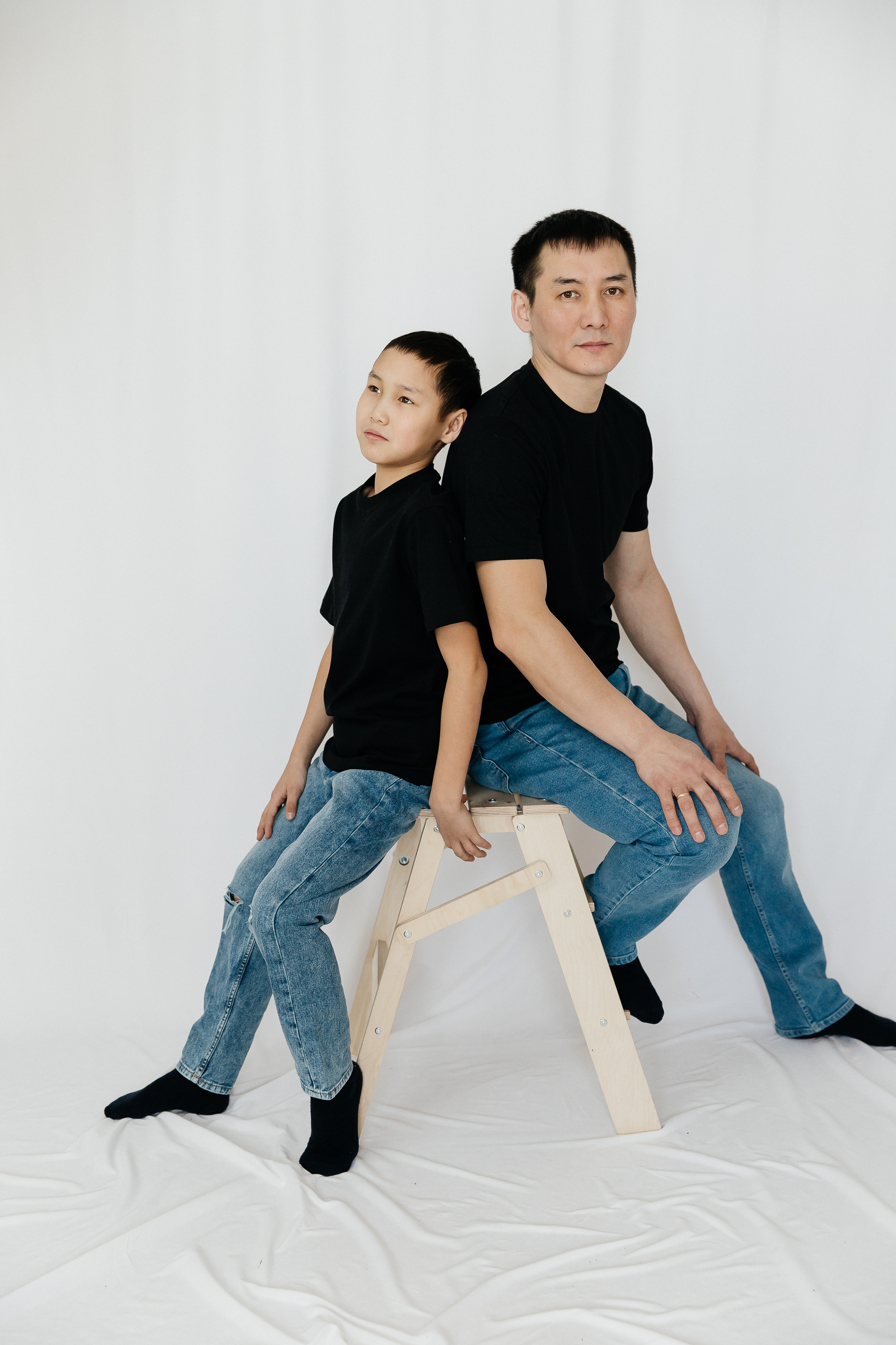 Николай и Коля Эверстовы. Воронистая Анастасия. Фотограф Якутия, Томпонский район