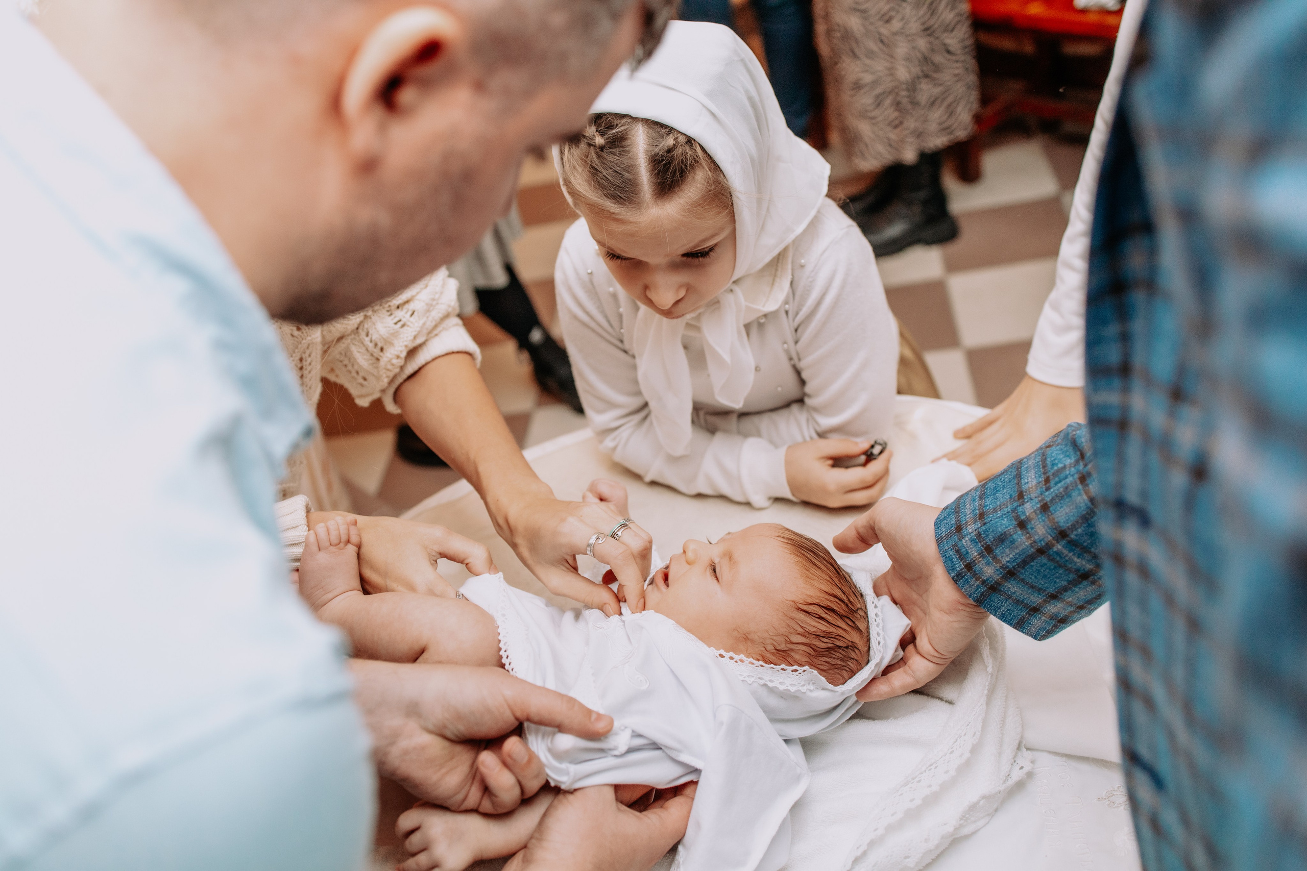 Крещение. Фотограф новорождённых в Москве и МО