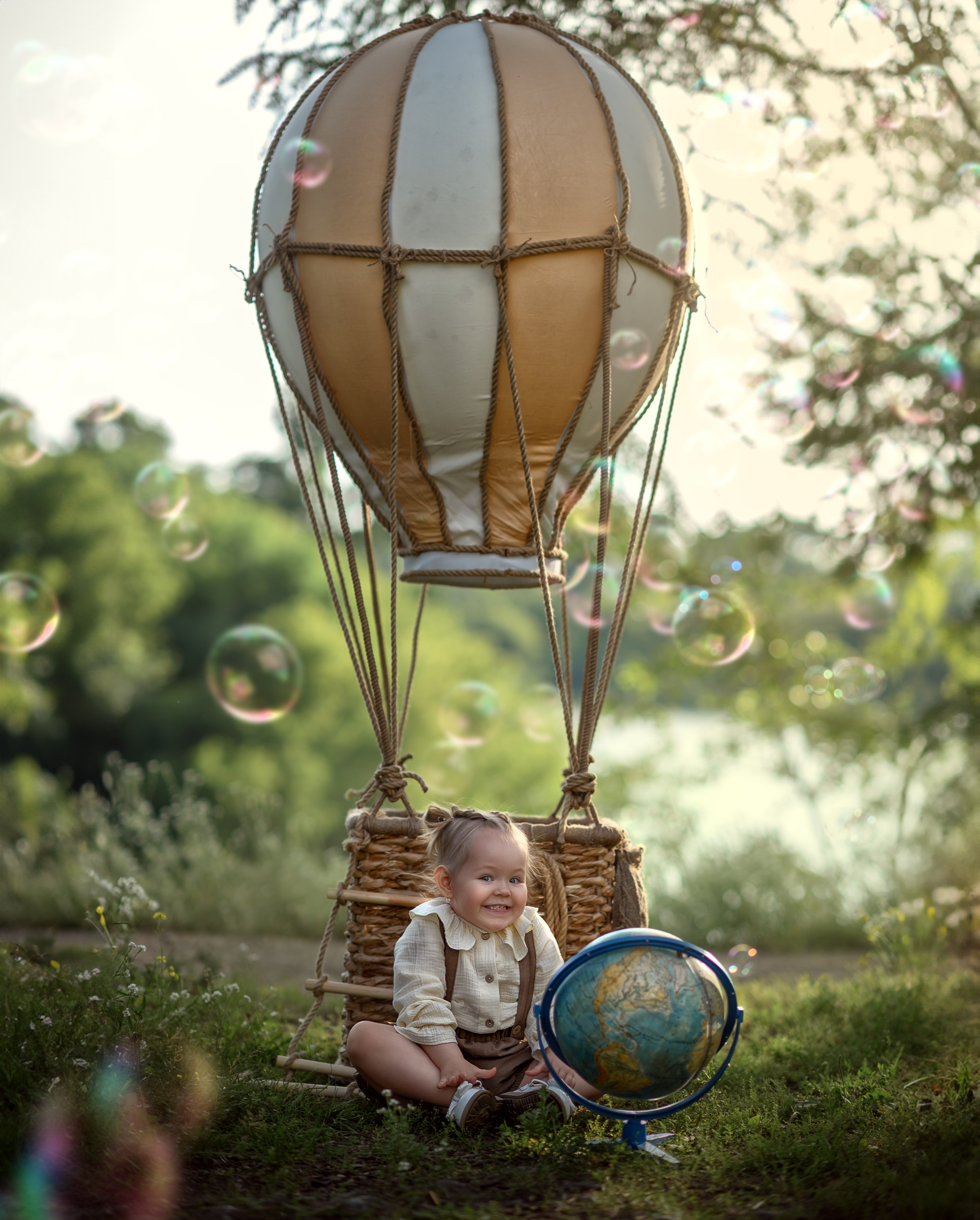 ВОЗДУШНЫЙ ШАР. Семейный фотограф Екатеринбург Лора Мур