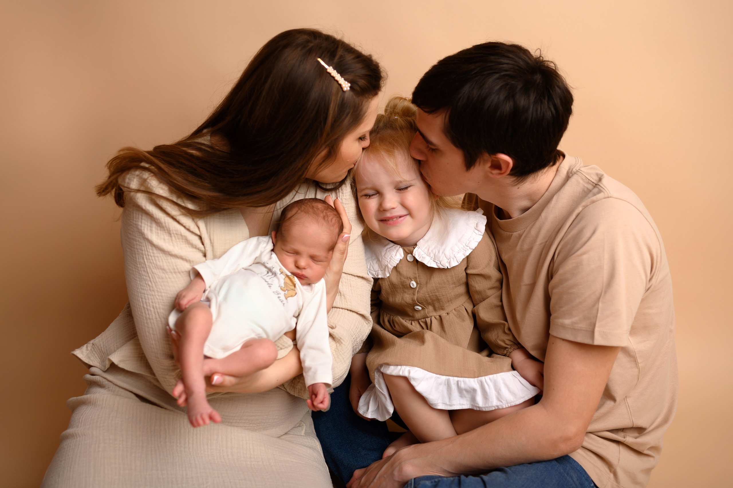 Портреты с семьей. Семейный, детский фотограф в Москве Дегтярева Анастасия
