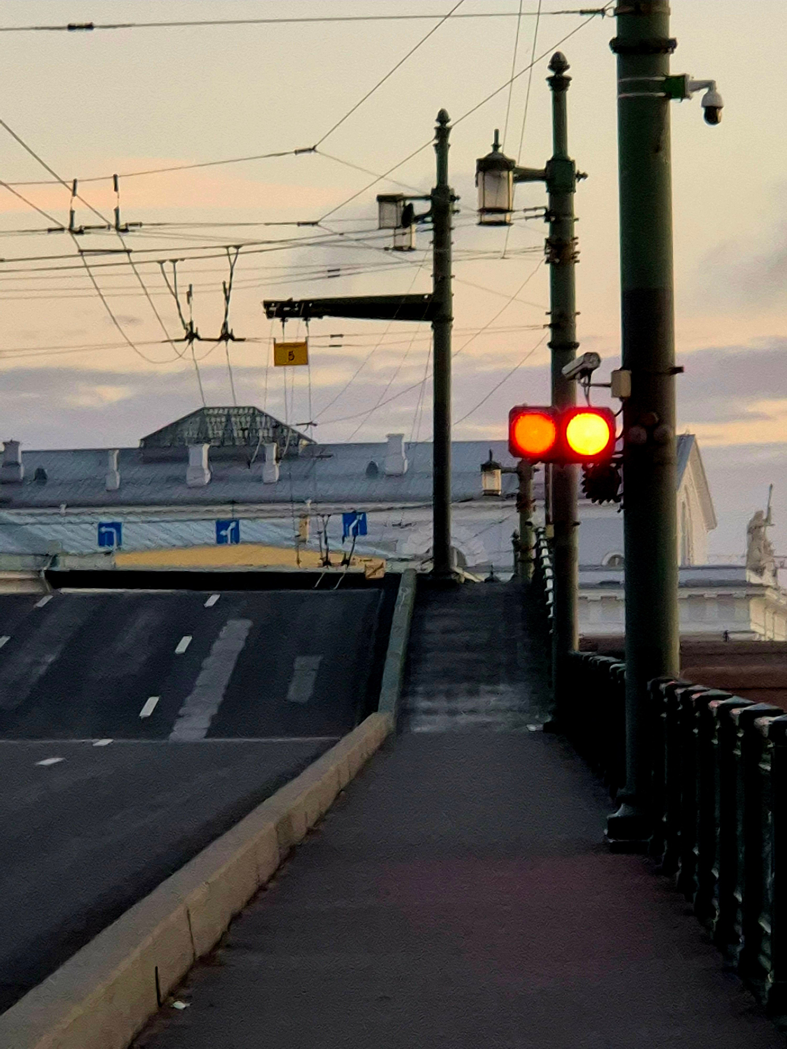 Пока поснимал мост и чаек его уже опять свели