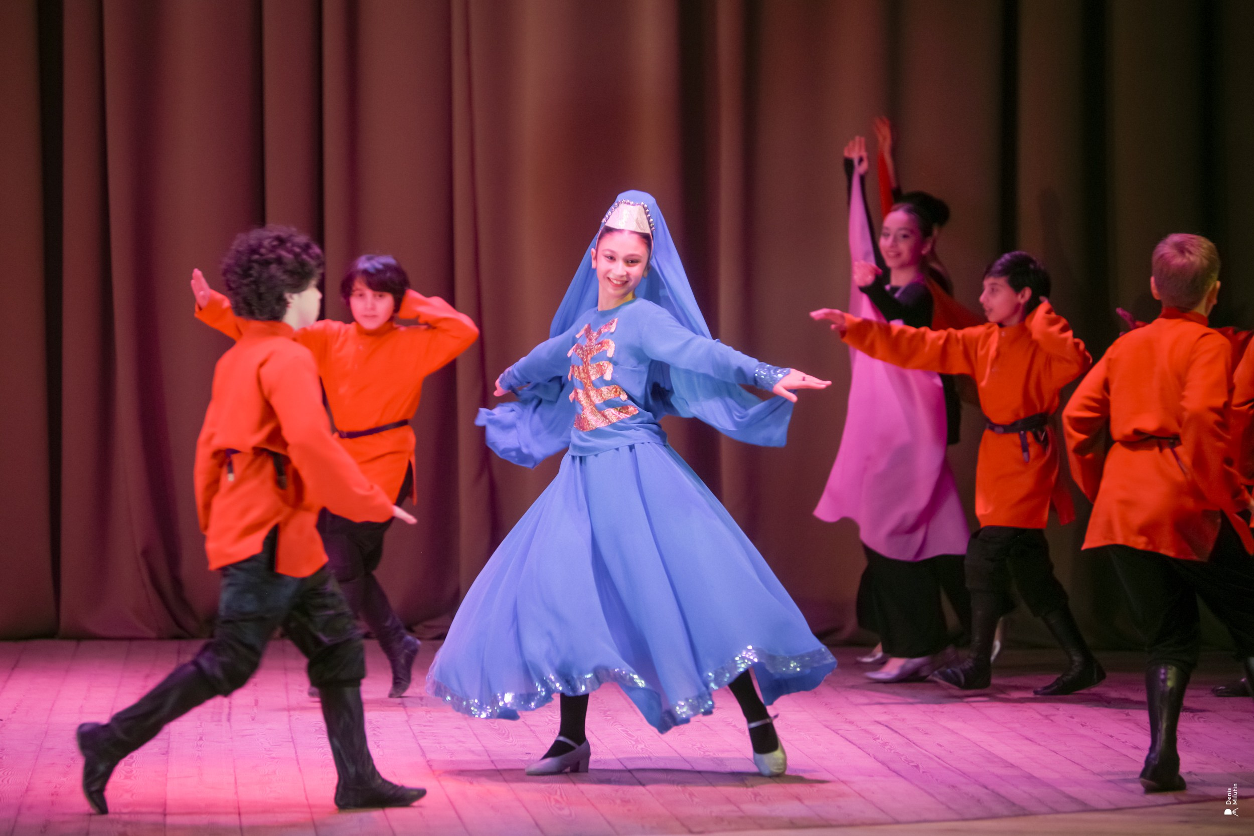 Концерт грузинского танца в Хоби. Портретный фотограф Денис Милютин