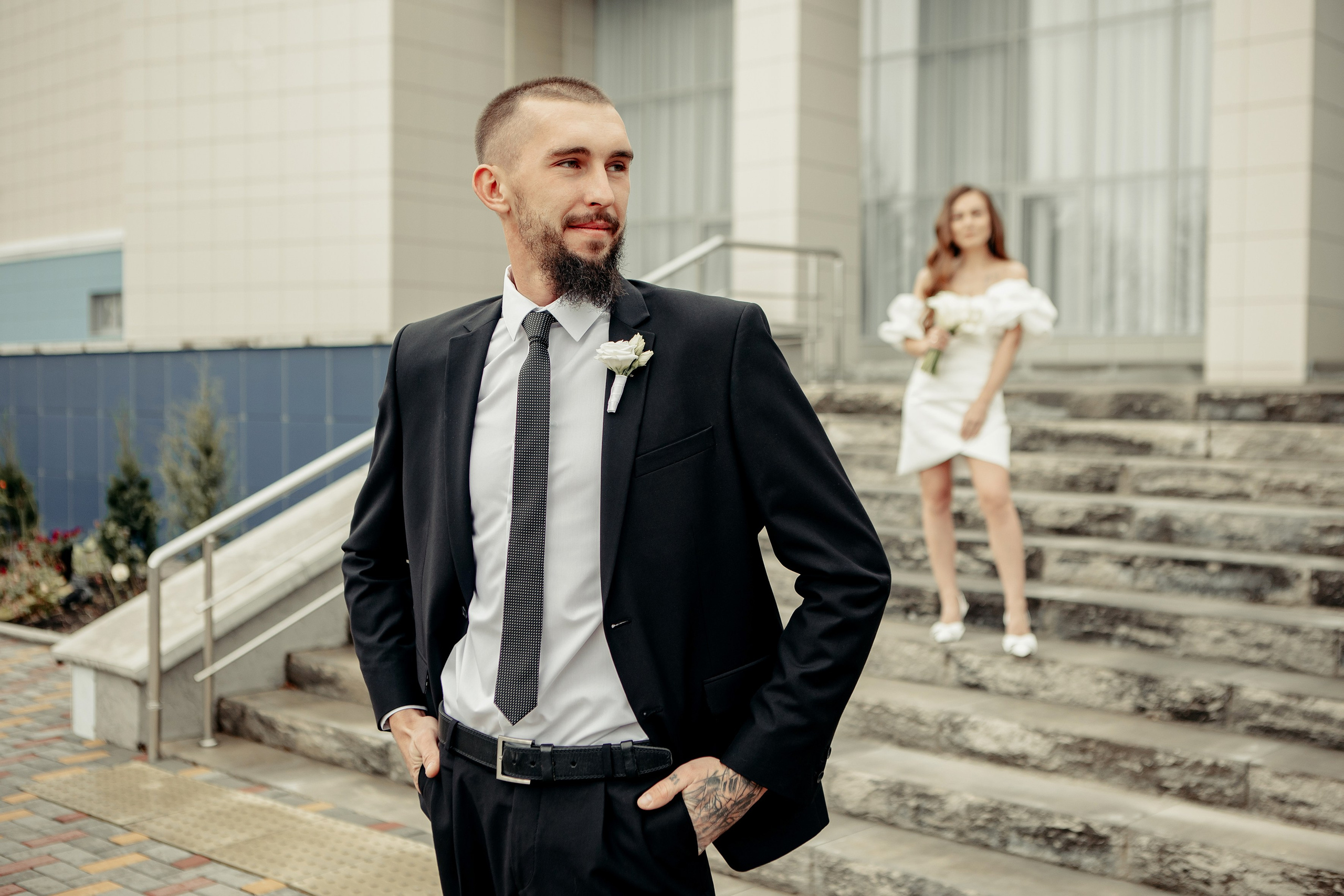 Дмитрий и Альбина. Свадебный фотограф в Алексеевке Сергей Коротенко