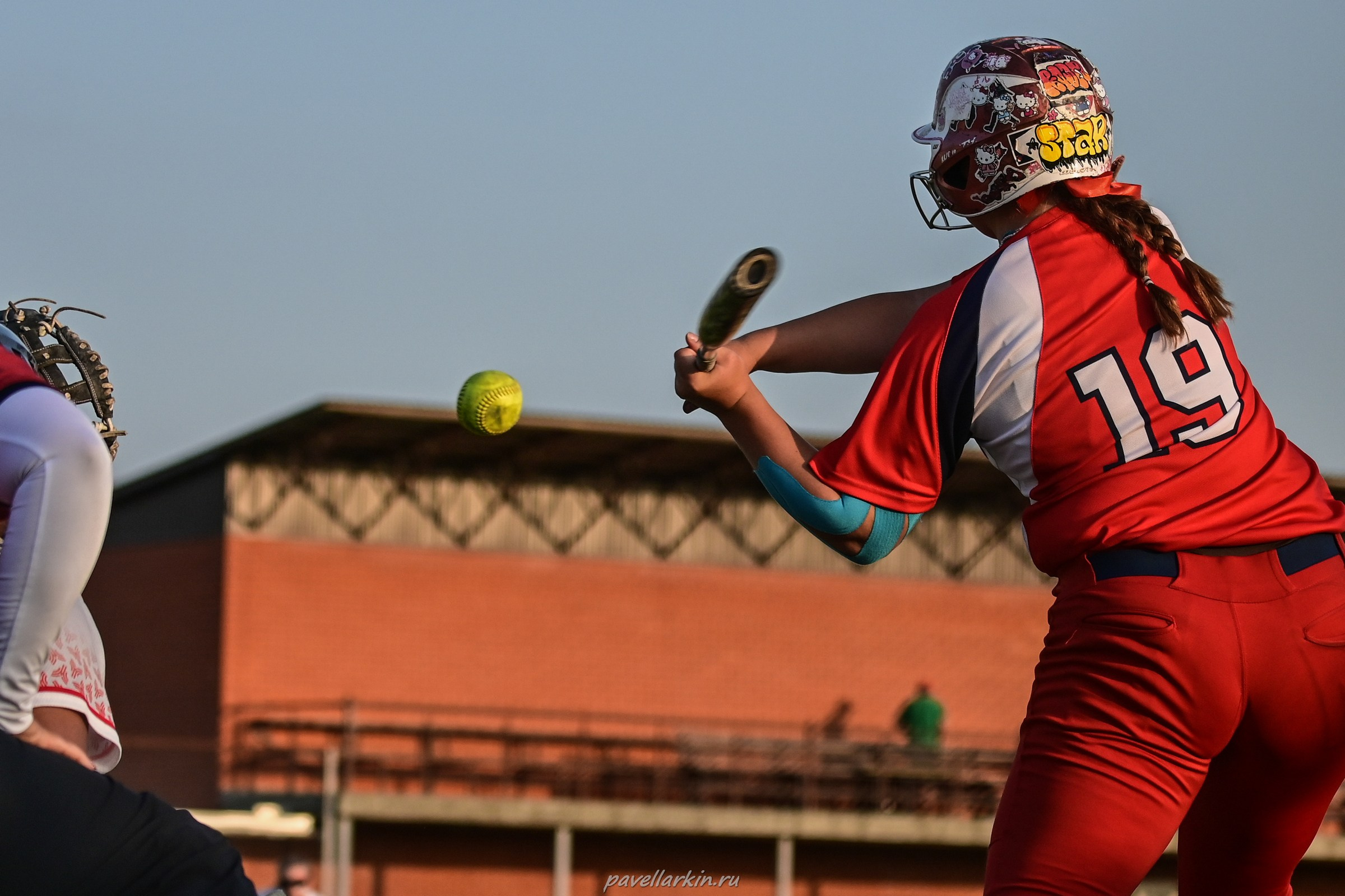 Софтбол: Финал юношеской спартакиады 2025 года. Спортивный фотограф, фотожурналист Павел Ларькин