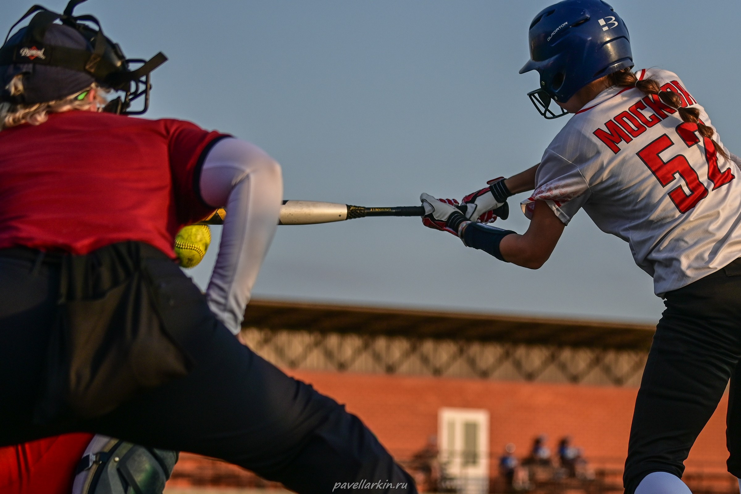 Софтбол: Финал юношеской спартакиады 2025 года. Спортивный фотограф, фотожурналист Павел Ларькин