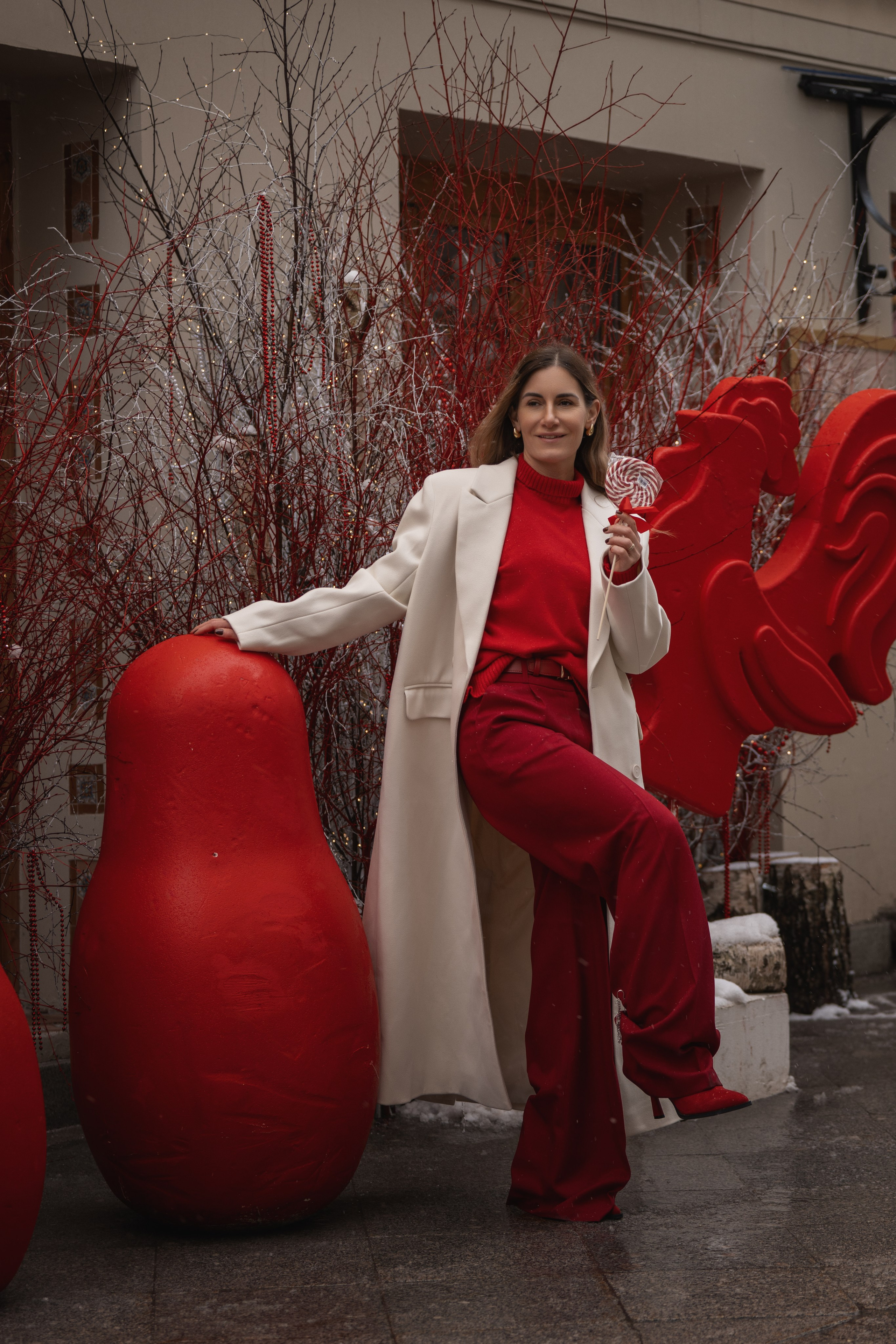 Фотосессия на улице зимой. Женский фотограф в Москве Богдашкина Динара