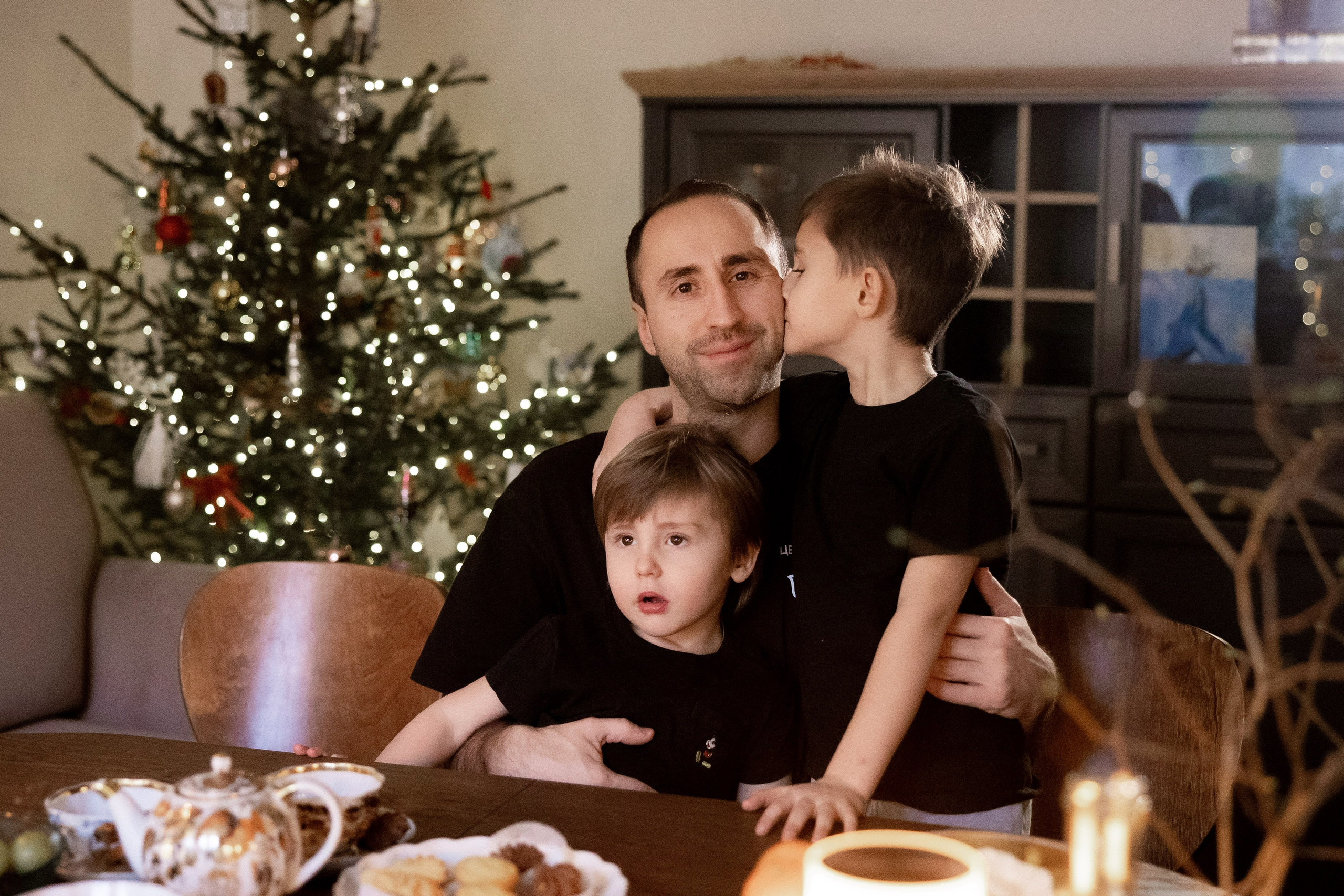 Домашняя новогодняя для Юлии. Семейный фотограф в Москве