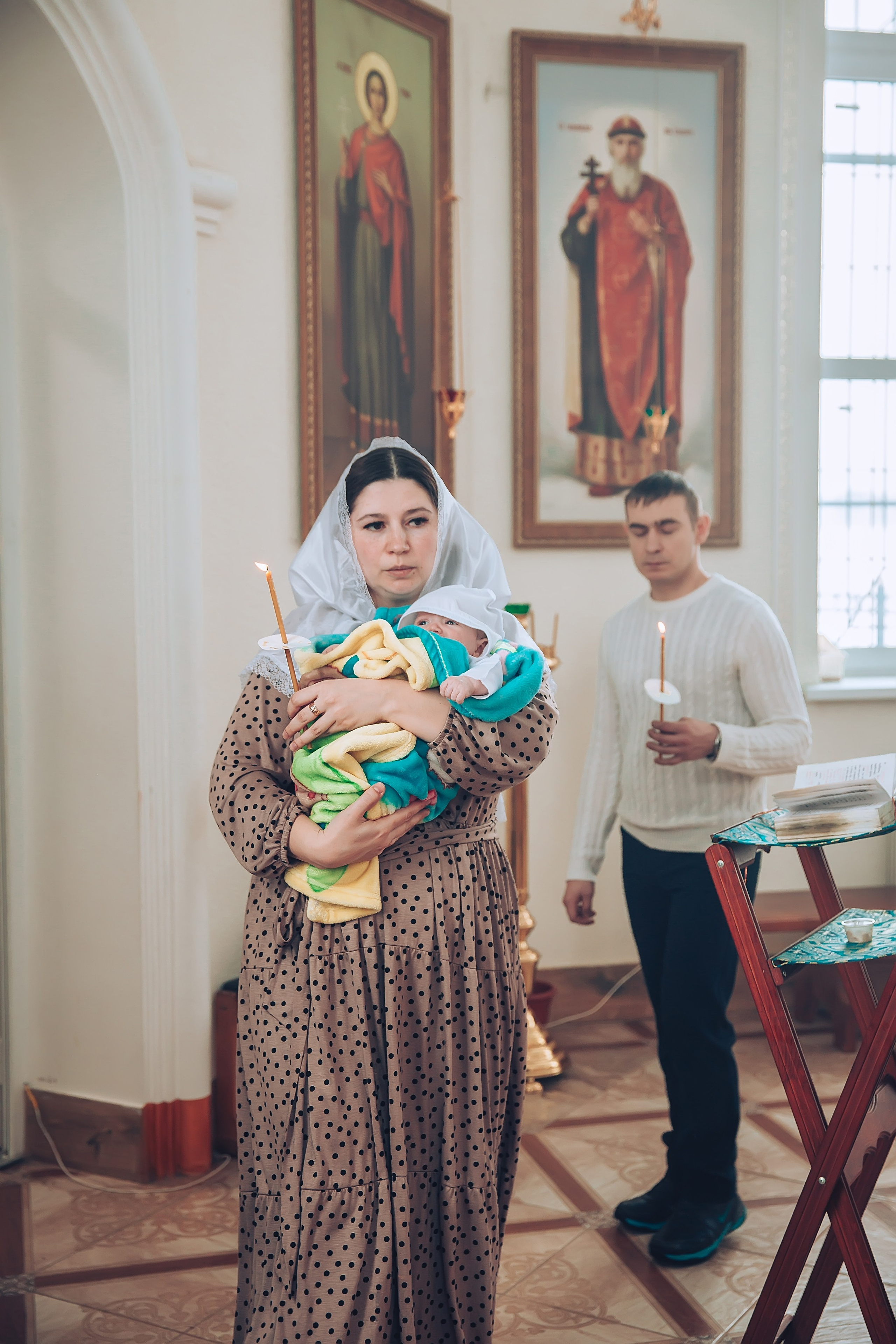Крещение Анастасии. Школьный и детский фотограф Старожилово