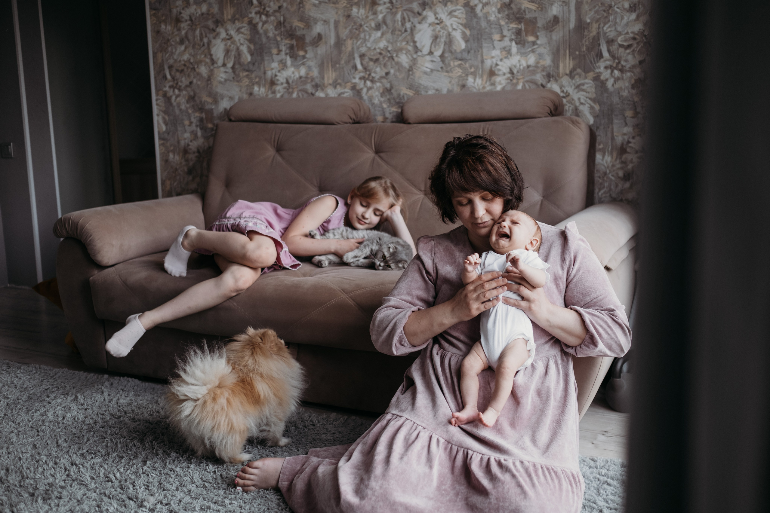 Ефросинья родилась. Семейный фотограф Москва и Домодедово Ольга Игнатова