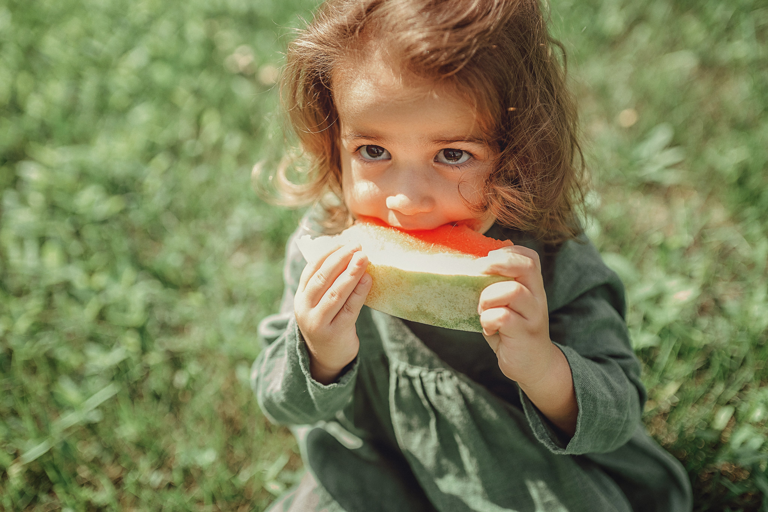 Сладкий арбуз. Семейный фотограф в Новосибирске Екатерина Сафронова