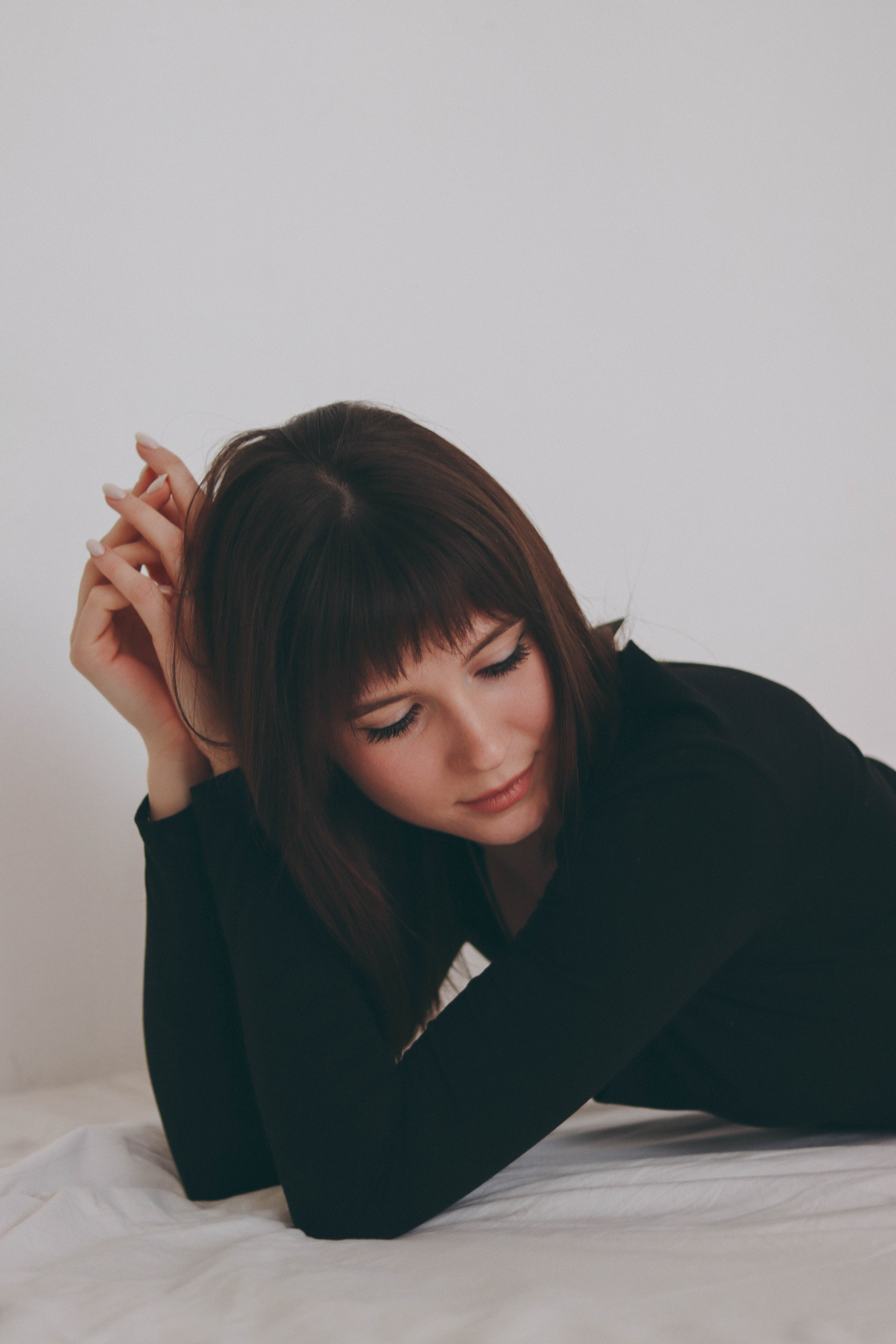 Фотосъёмка Вики в студии. Фотограф Самара Лена Мандарин