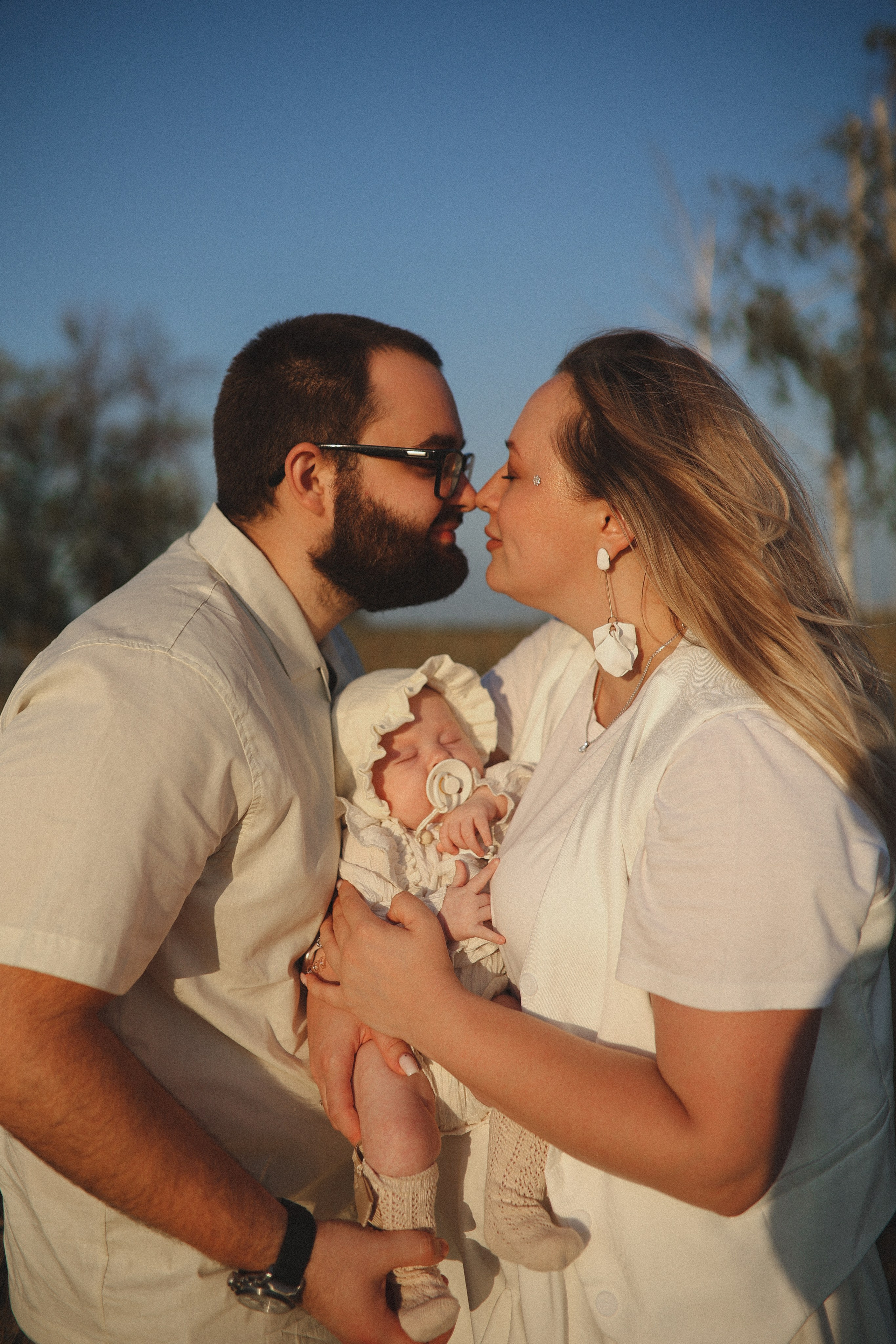 Семья Светы, Максима и Афины. Фотограф Самара Лена Мандарин