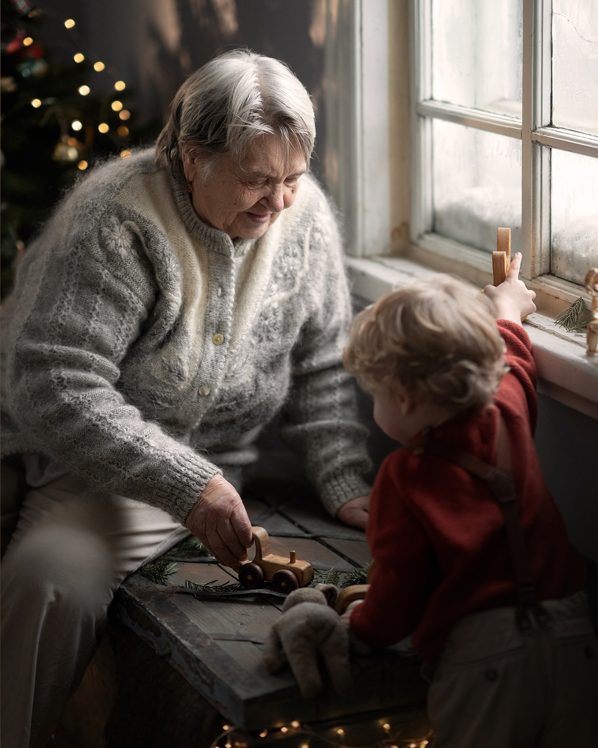 Новый год с бабушкой