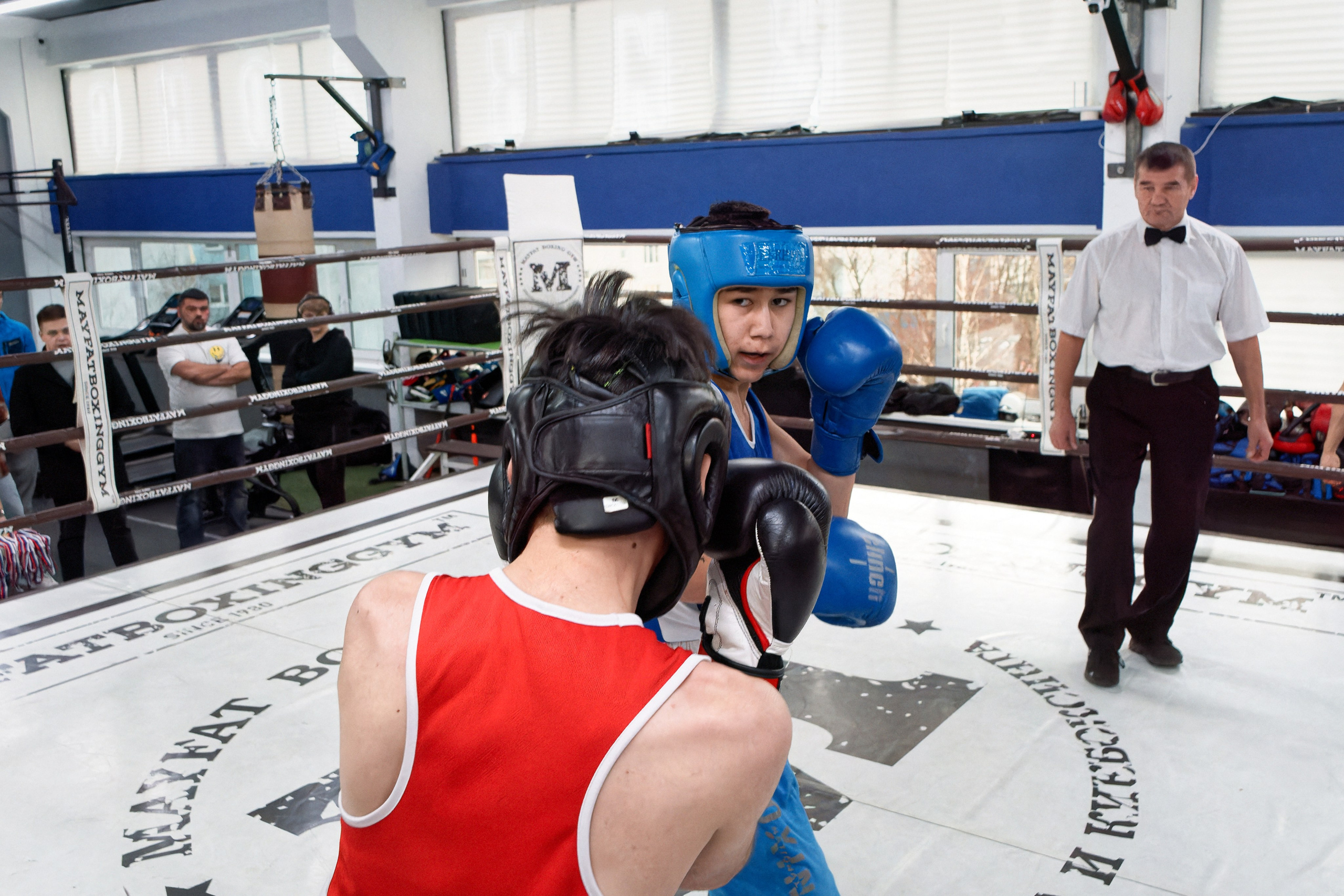 «Открытый ринг» в школе бокса Сергея Майфата. Зеленоград, 12.11.2023 г. Фотограф Никифоров-Гордеев Сергей. Москва и МО