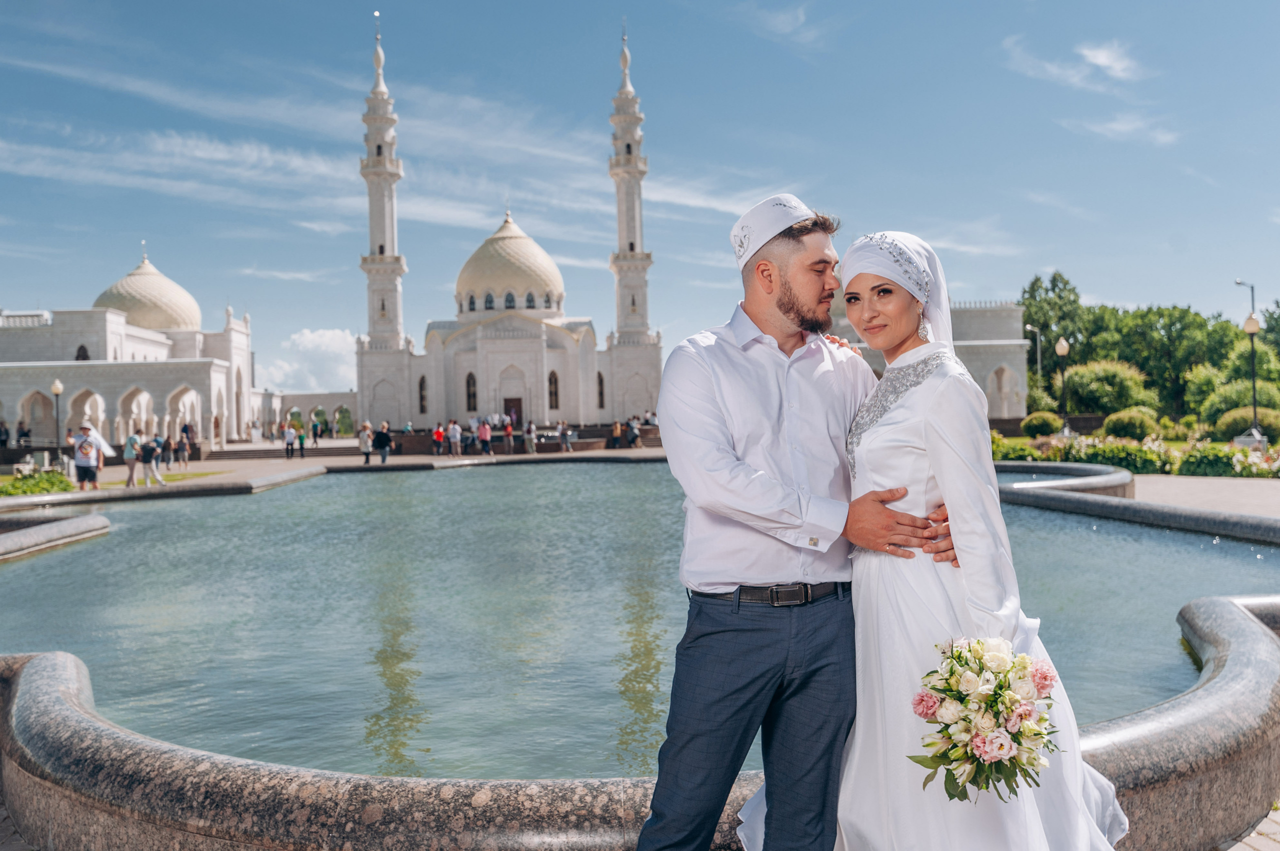 Белая мечеть, Болгар. Свадебный фотограф Казань|Москва Ranas4you