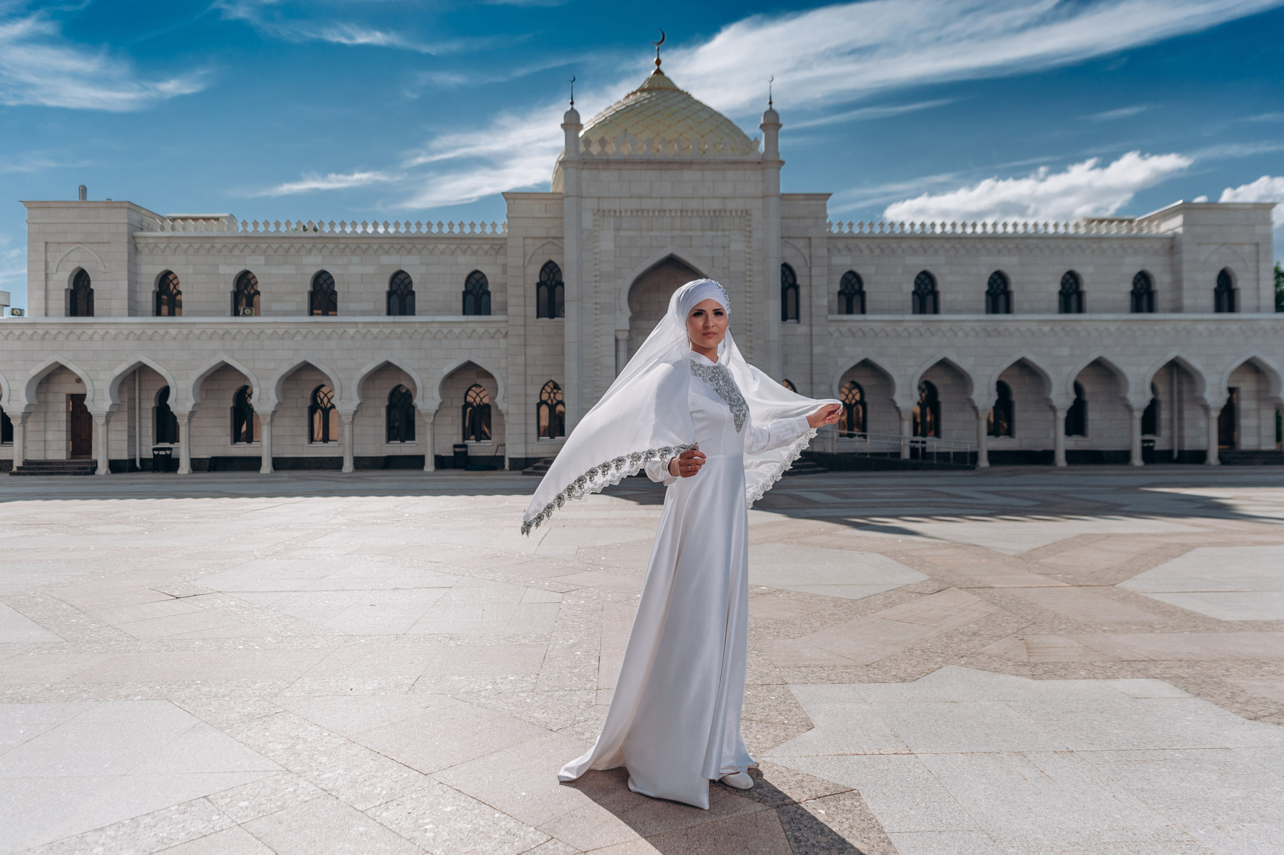 Белая мечеть, Болгар. Свадебный фотограф Казань|Москва Ranas4you