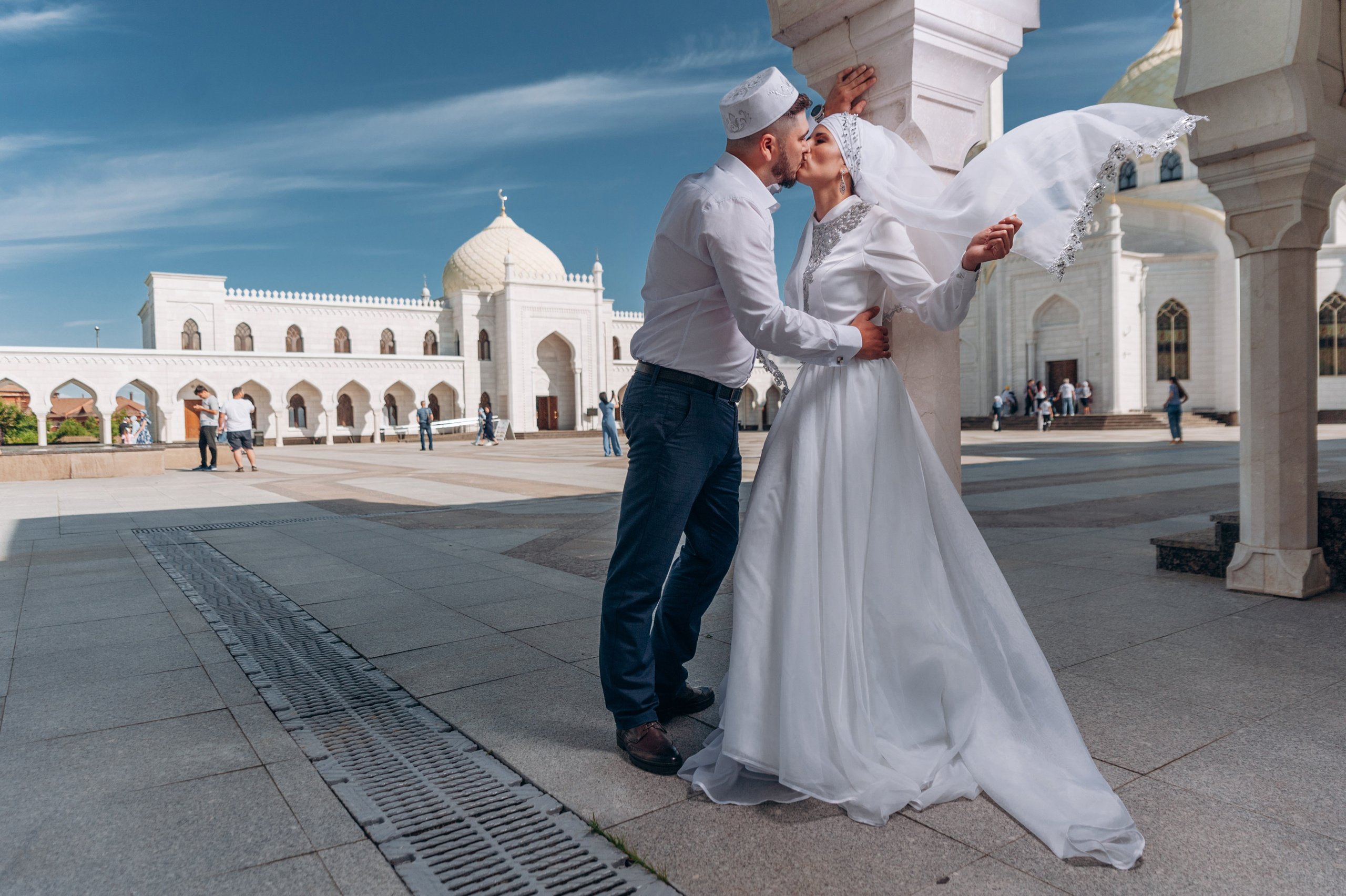 Белая мечеть, Болгар. Свадебный фотограф Казань|Москва Ranas4you