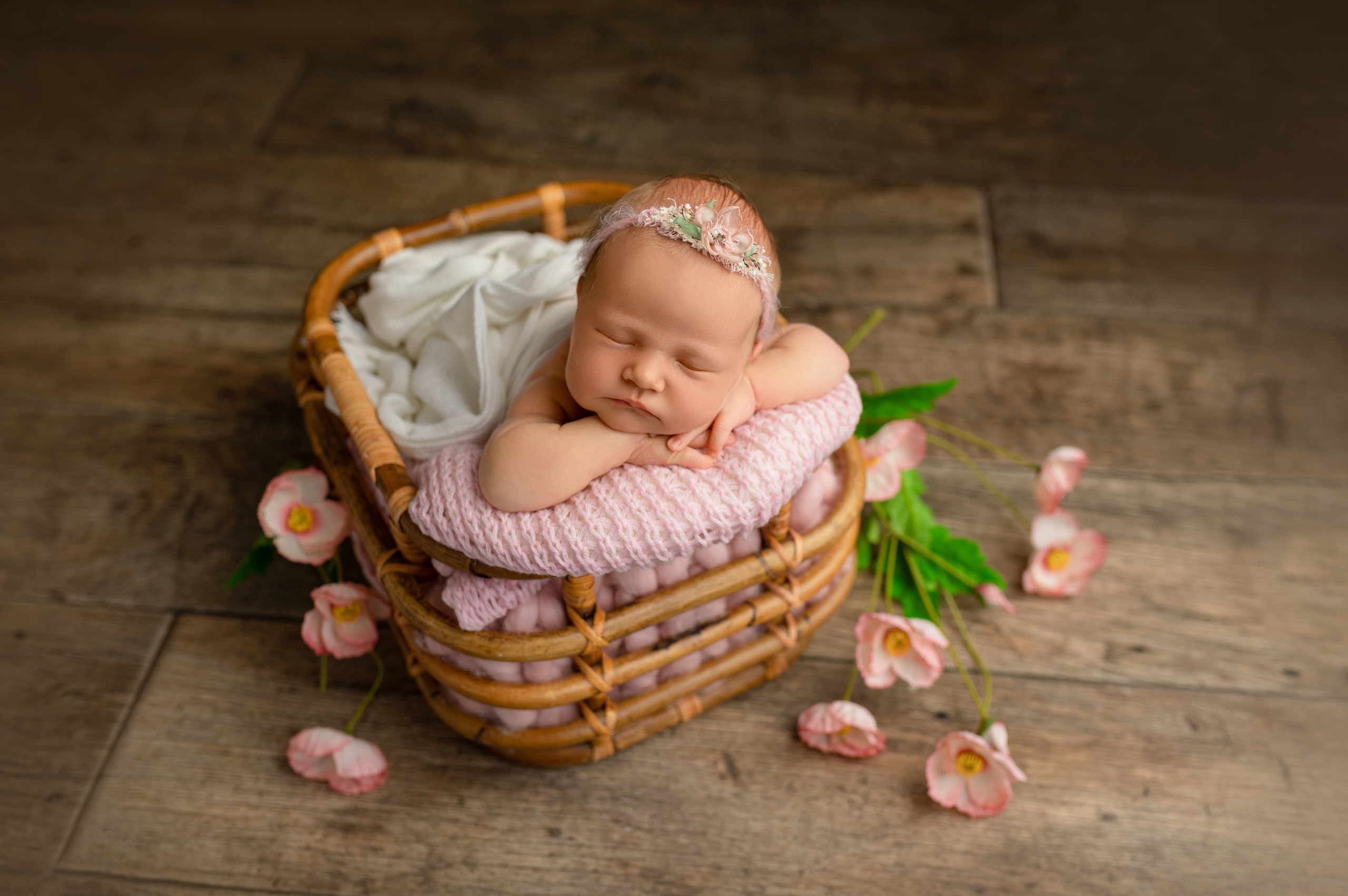 Новорожденные девочки. Детский фотограф в городе Жуковский Алиса Коробанова