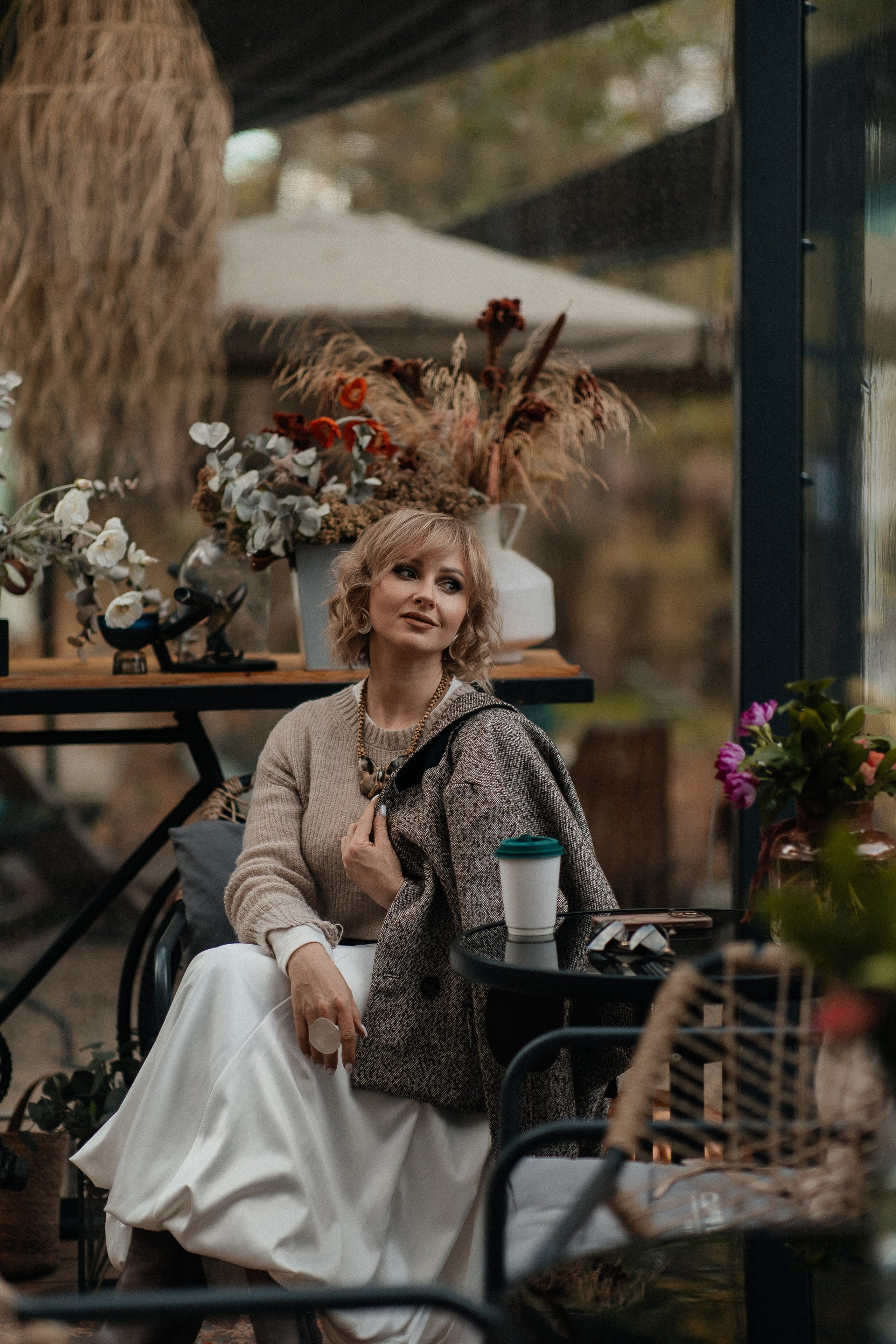 Маша и осень