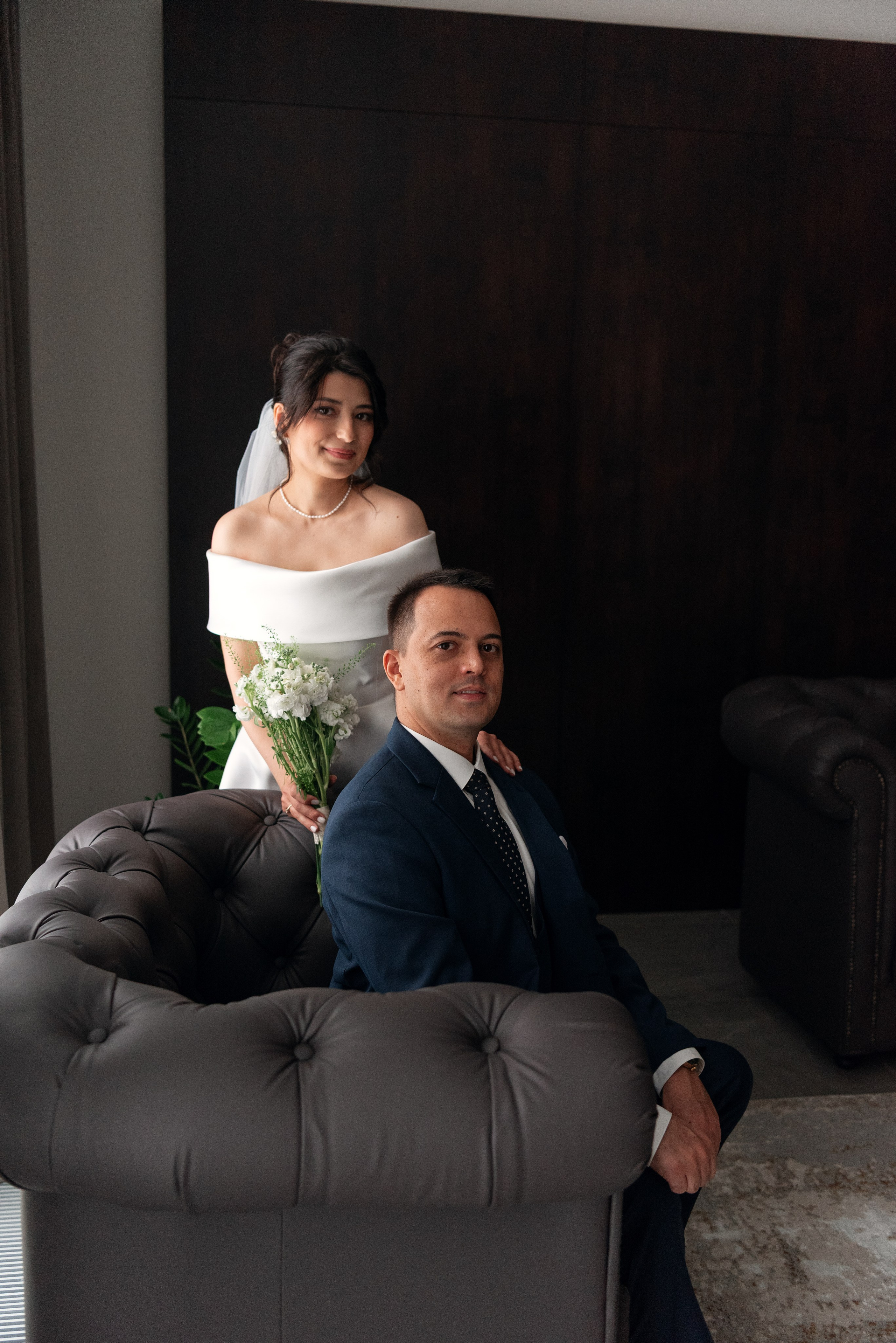 Митинский Дворец Бракосочетания. Нафиса и Фредерик. Ульяна Сёмина, фотограф, Москва