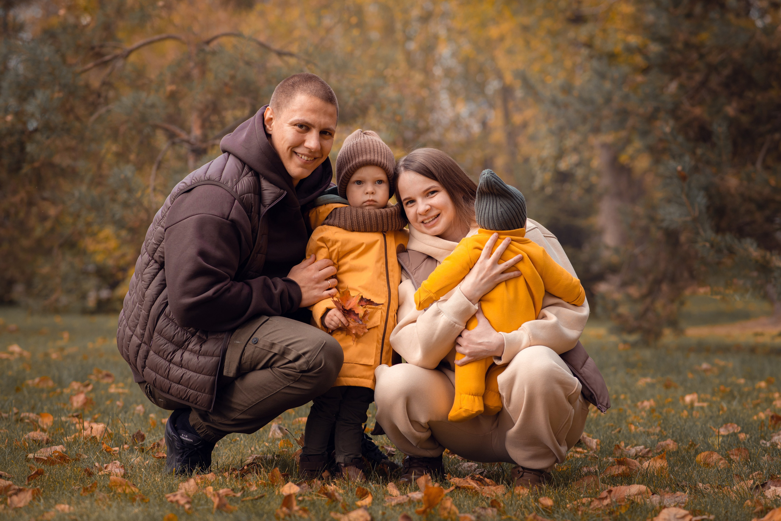 Семейная фотосессия на природе. Душевная фотография от сердца к сердцу Марина Жиделева фотограф Москва